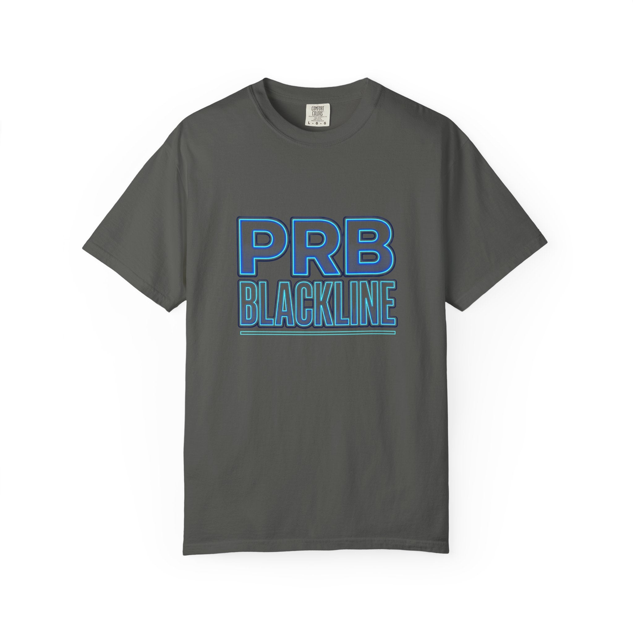 PRB Blackline Graphic T-shirt | Vector Ops Unit Tech Logo by Power Runs Black