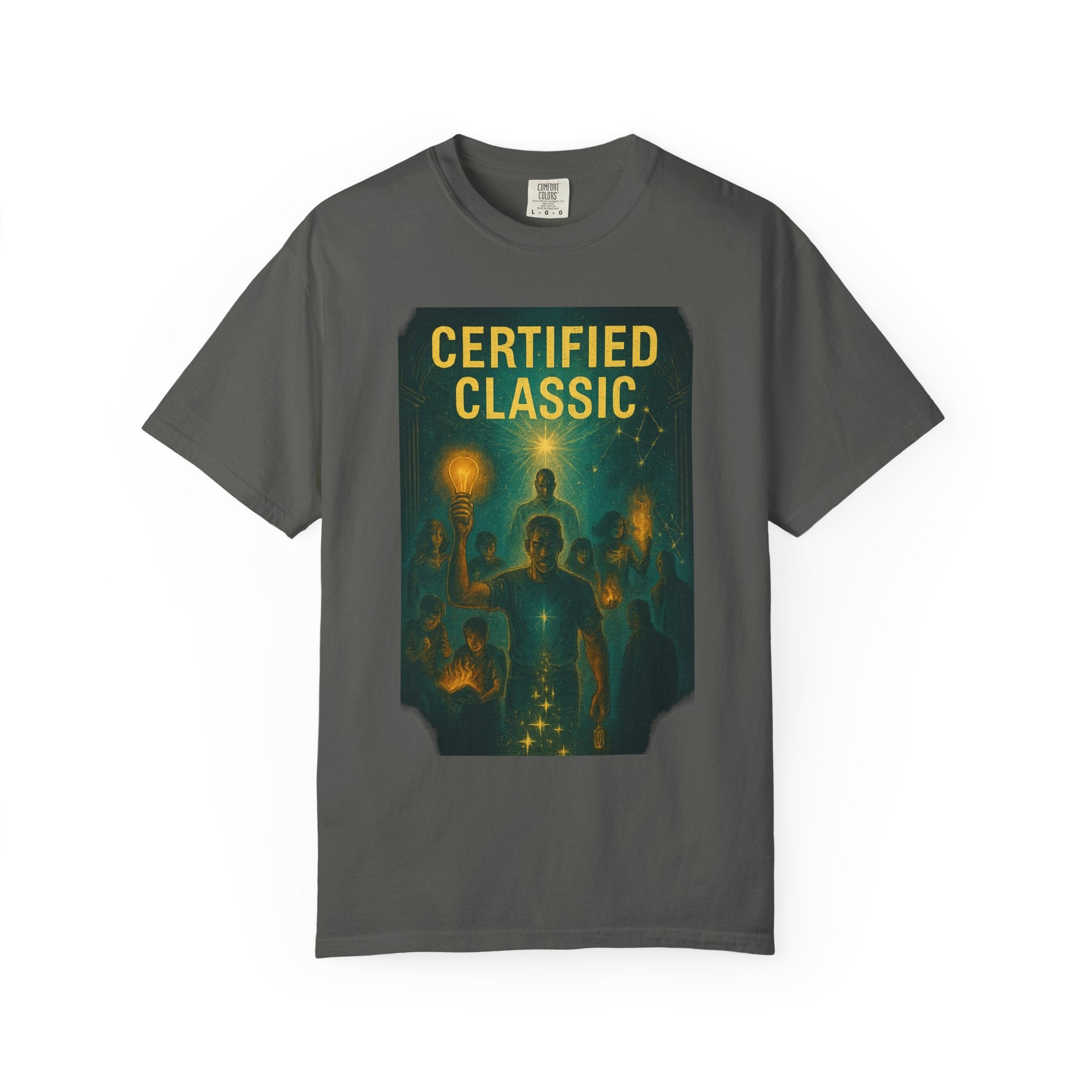 PRB Certified Classic T-Shirt — Vintage Lanterns Graphic Tee by Power Runs Black