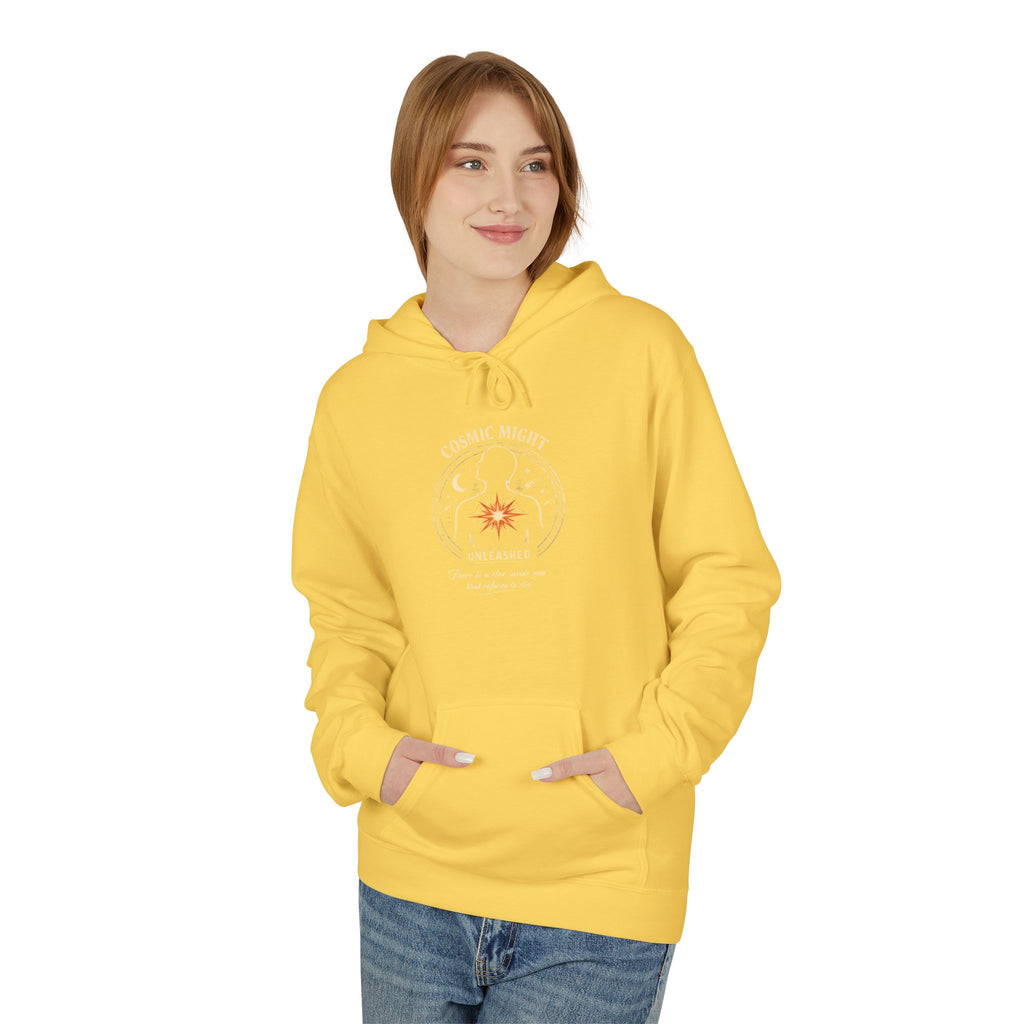 PRB Starforged Flex Cosmic Might Unleashed Hoodie — Unleashed Starburst Graphic Pullover by Power Runs Black