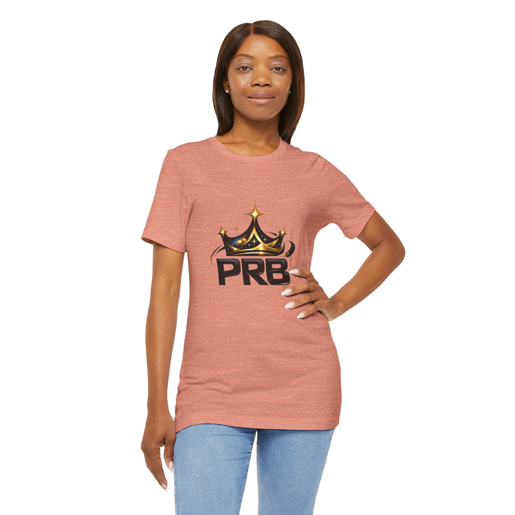 PRB Crown Tee — Graphic Logo T-Shirt by Power Runs Black