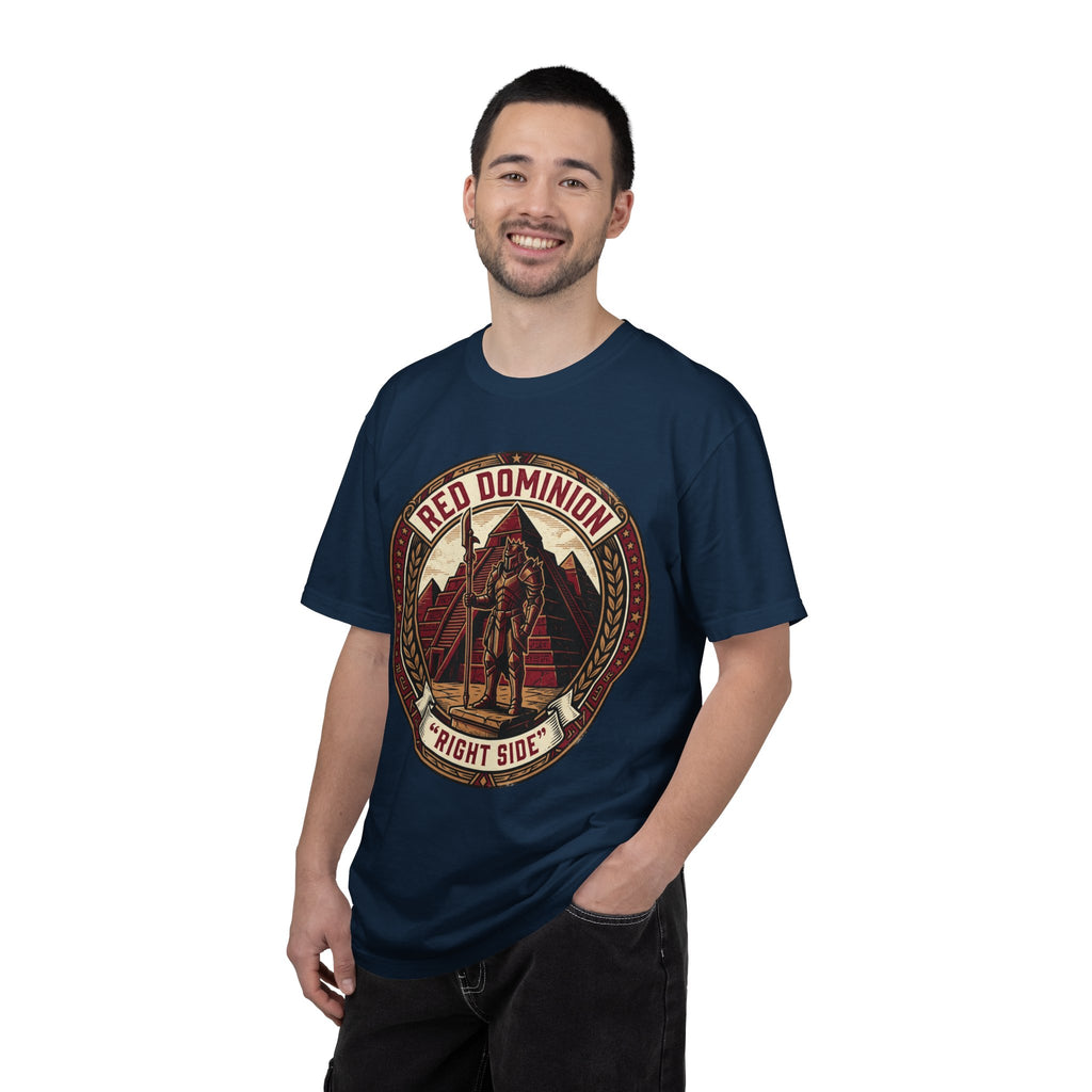 Power Runs Black PRB Red Dominion 'Right Side' Graphic T-Shirt by Power Runs Black