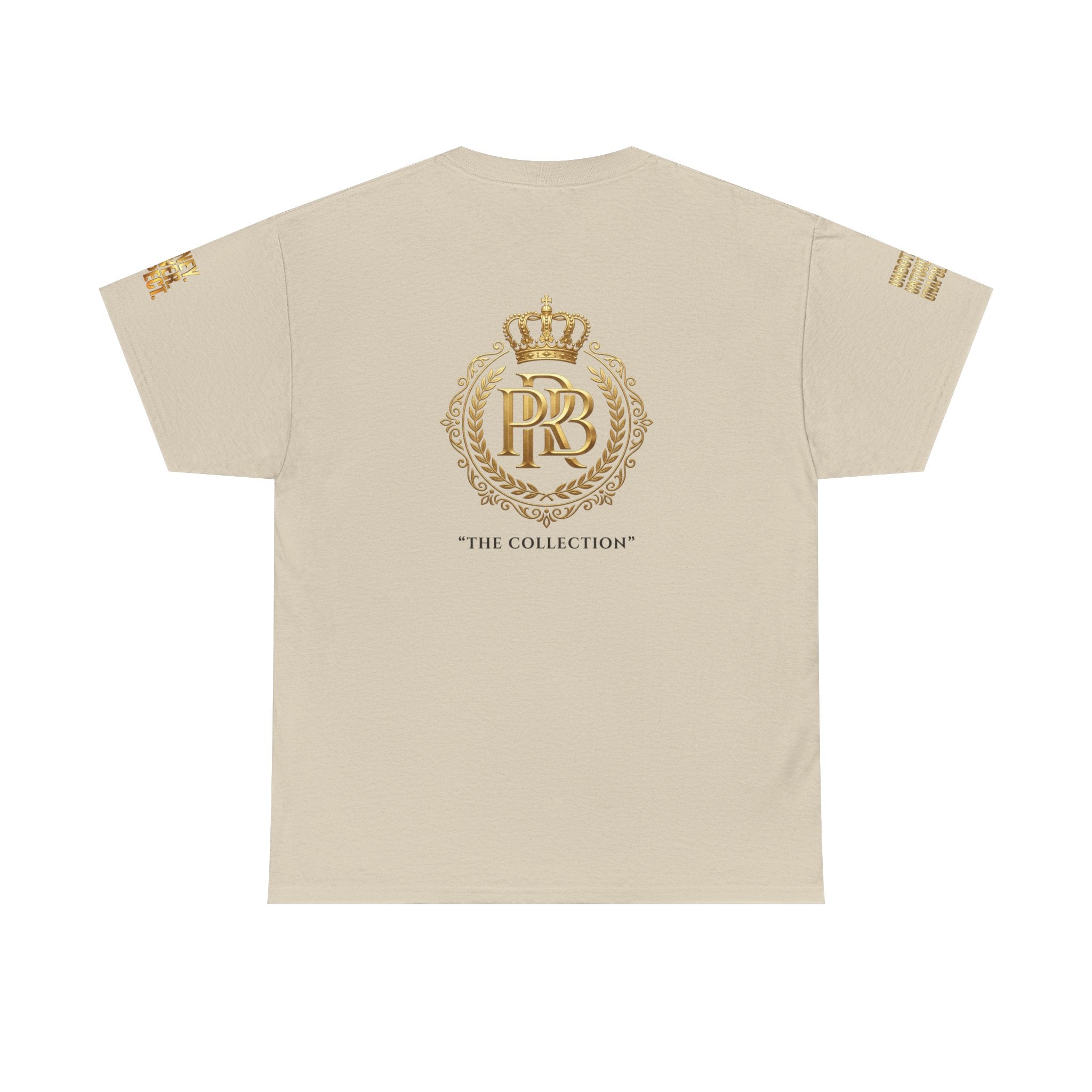 Power Runs Black PRB Pretty Rich Bitch The Collection by PRB Graphic Tee — Empowered Luxury Graphic T‑Shirt by Power Runs Black