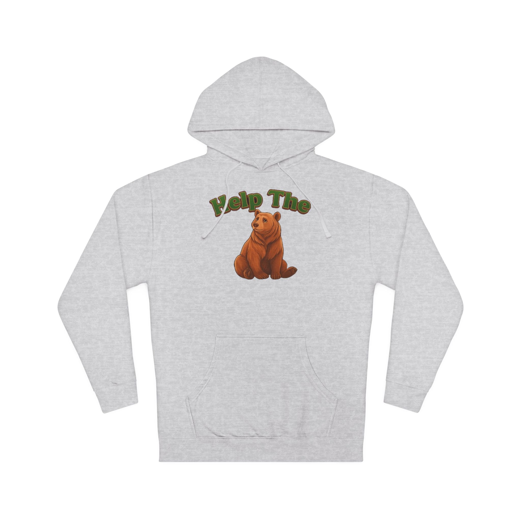 PRB "Don't Help Me Help The Bear" Graphic Hoodie by Power Runs Black