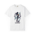 Power Runs Black PRB Ascension Graphic T-Shirt — Cosmic Silhouette Tee by Power Runs Black