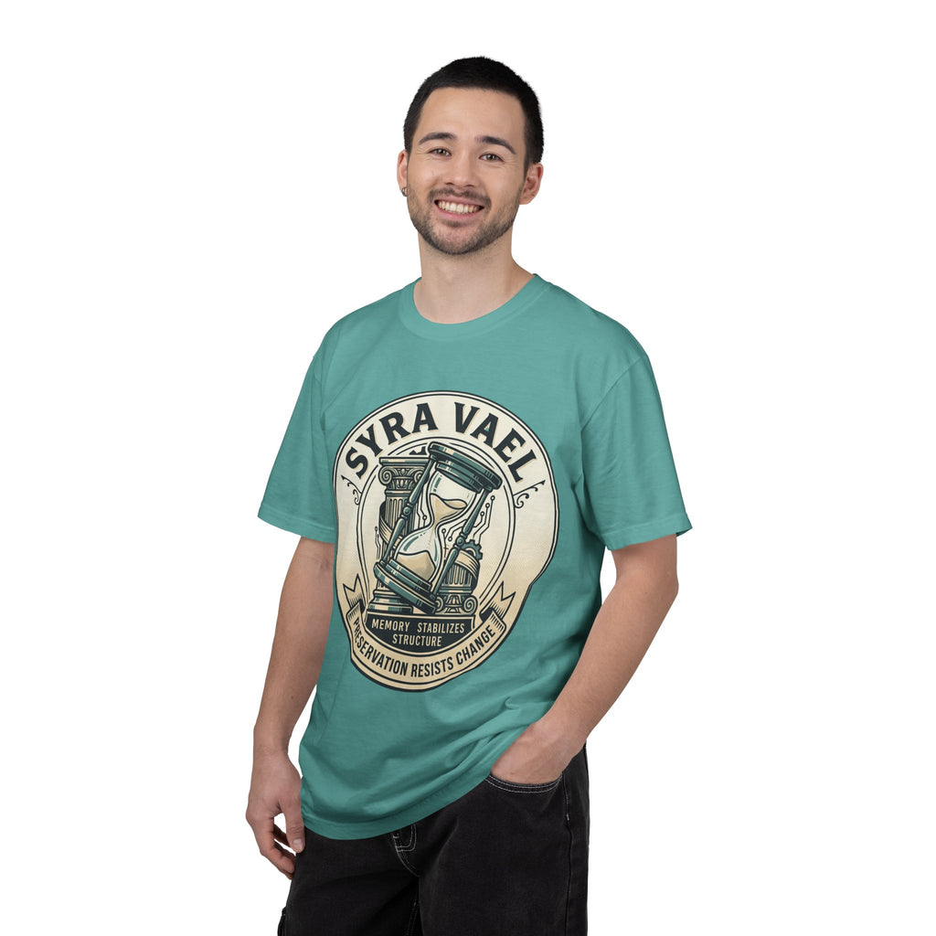 Power Runs Black PRB Syra Vael Hourglass Emblem T-Shirt by Printify