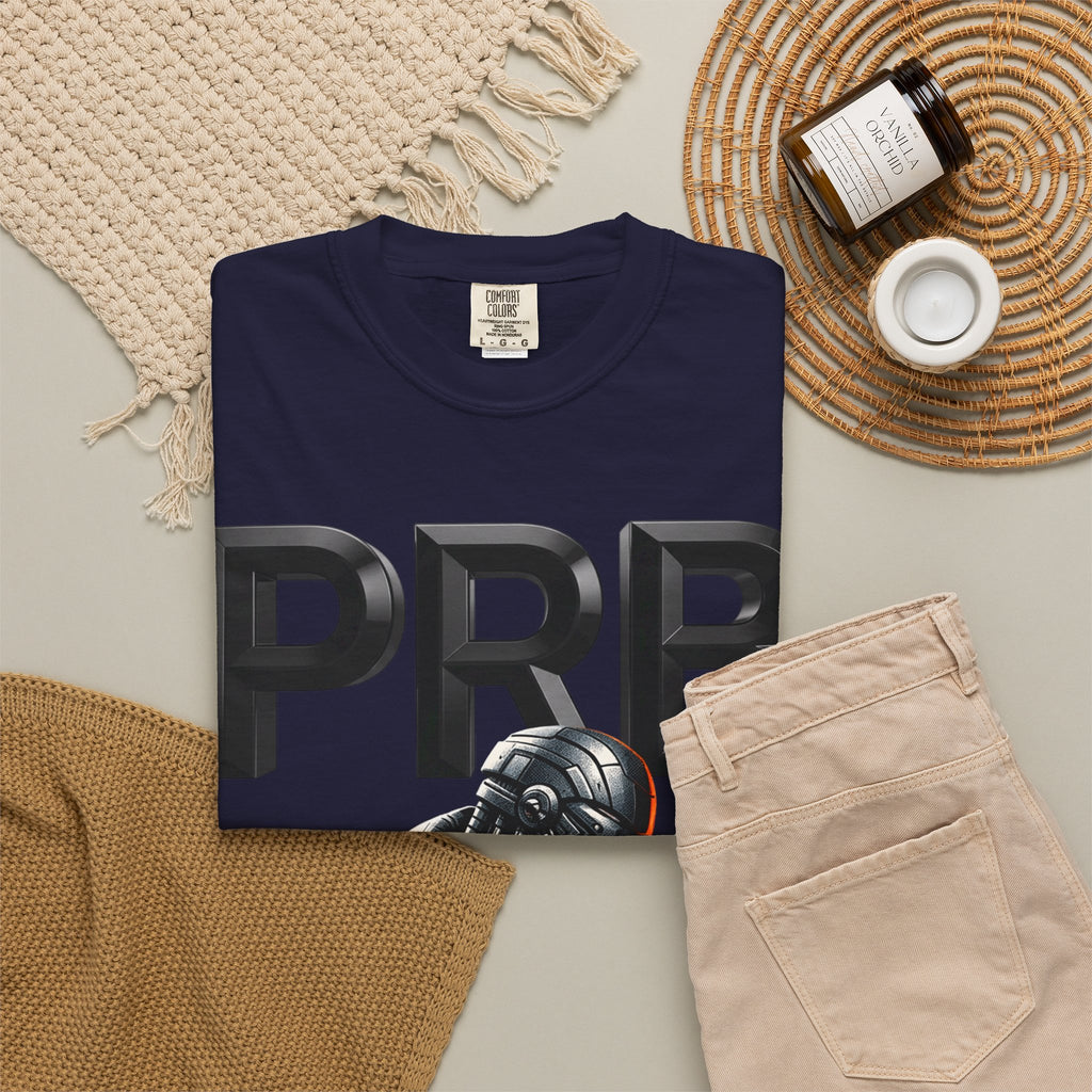 Built of Power PRB T-Shirt — Robotic Armor Graphic Tee by Printify