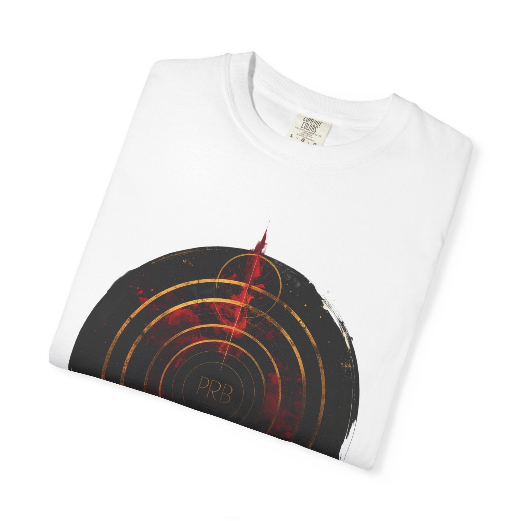 PRB Target Bullseye T-Shirt — Retro Circular Target Graphic Tee by Printify