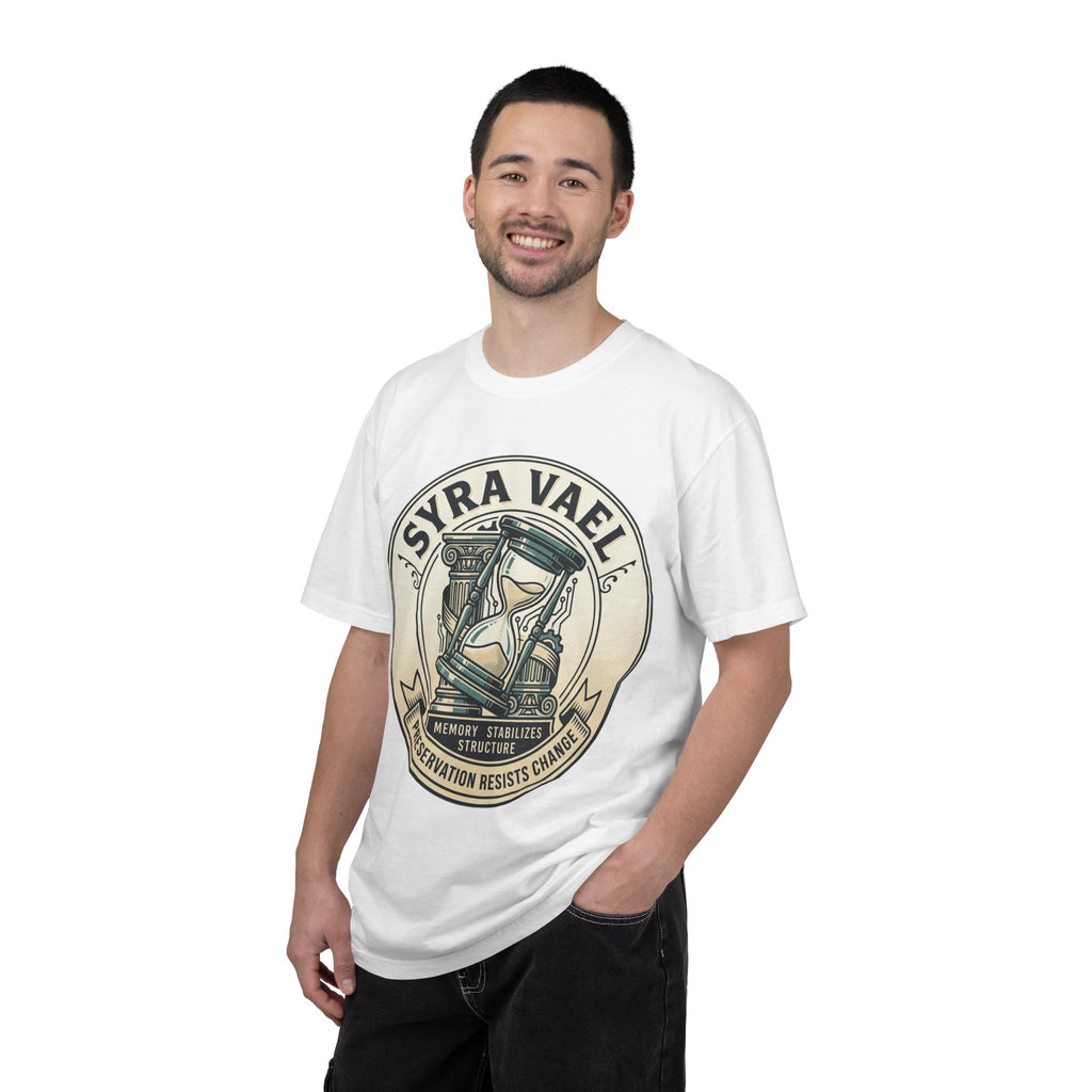 Power Runs Black PRB Syra Vael Hourglass Emblem T-Shirt by Printify