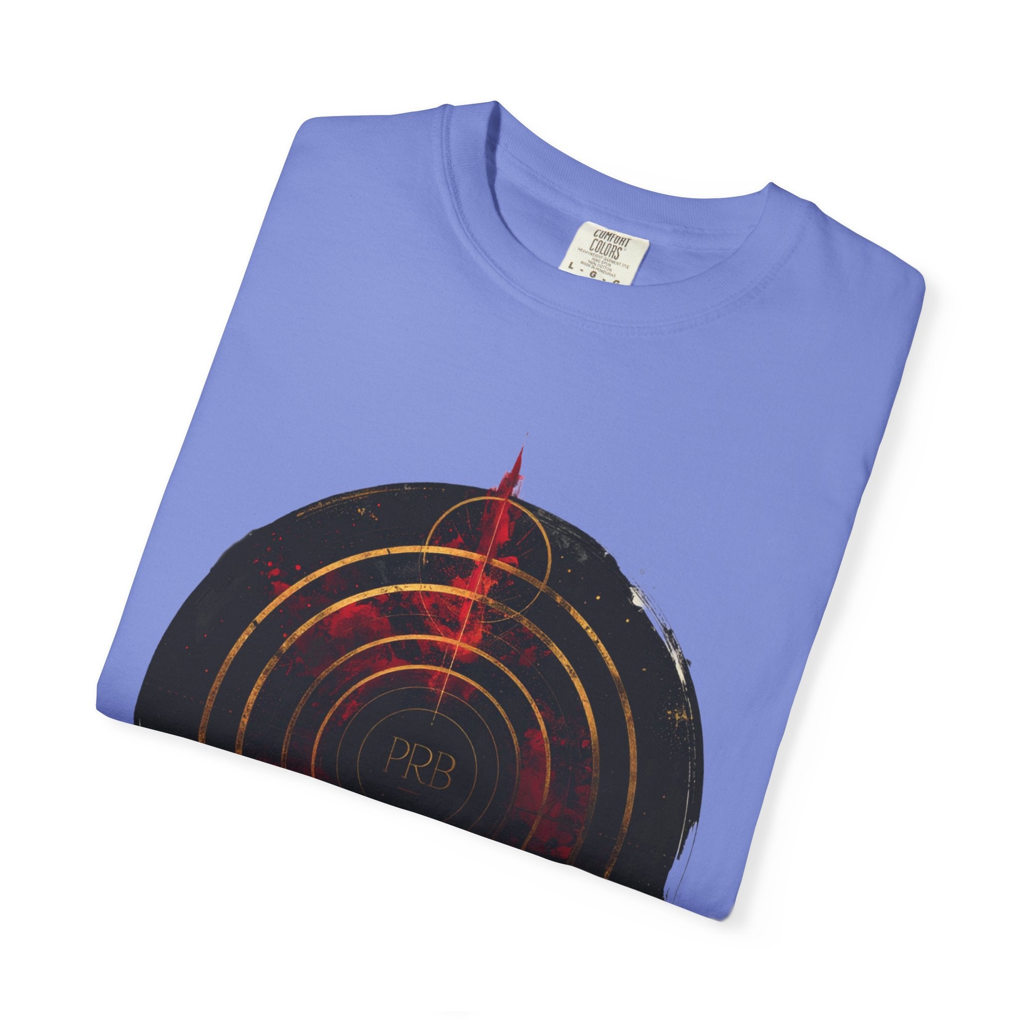PRB Target Bullseye T-Shirt — Retro Circular Target Graphic Tee by Printify