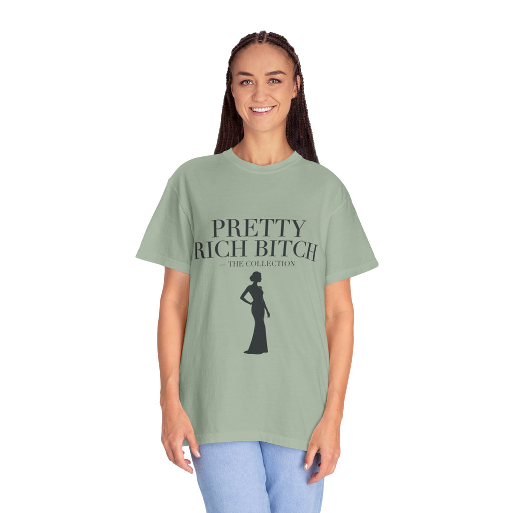 Pretty Rich Bitch The Collection by PRB Tee — Feminine Confidence Graphic T-Shirt by Power Runs Black