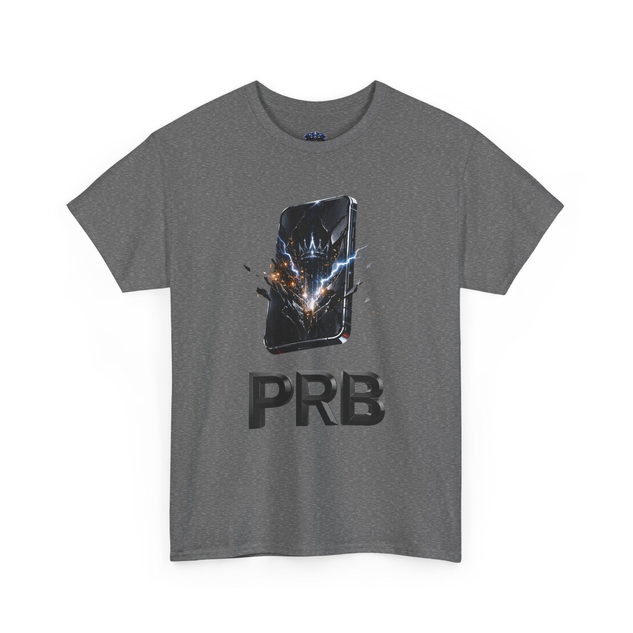 PRB Phone Smash Graphic Tee by Power Runs Black