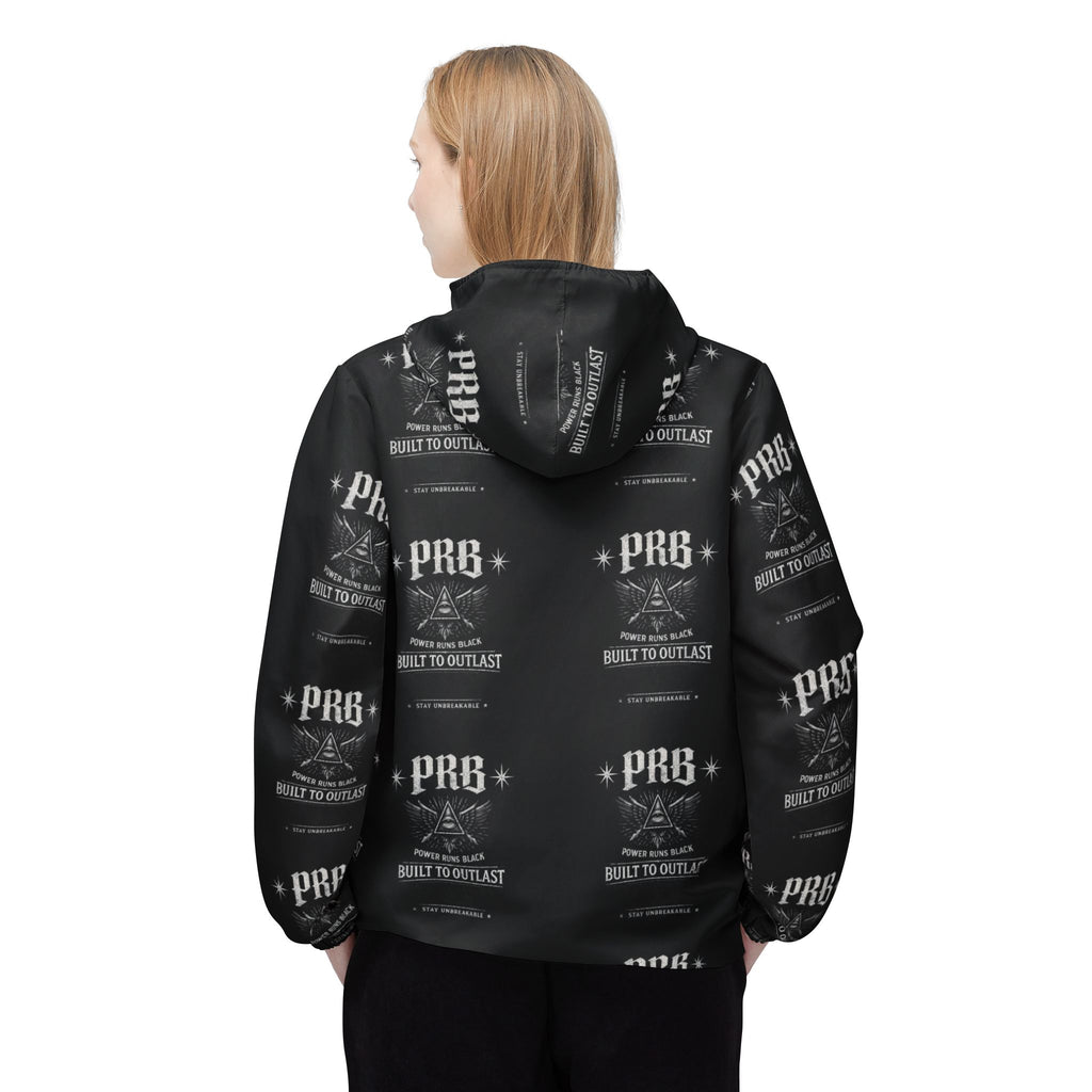 PRB 'Built to Outlast' Windbreaker Jacket by Printify