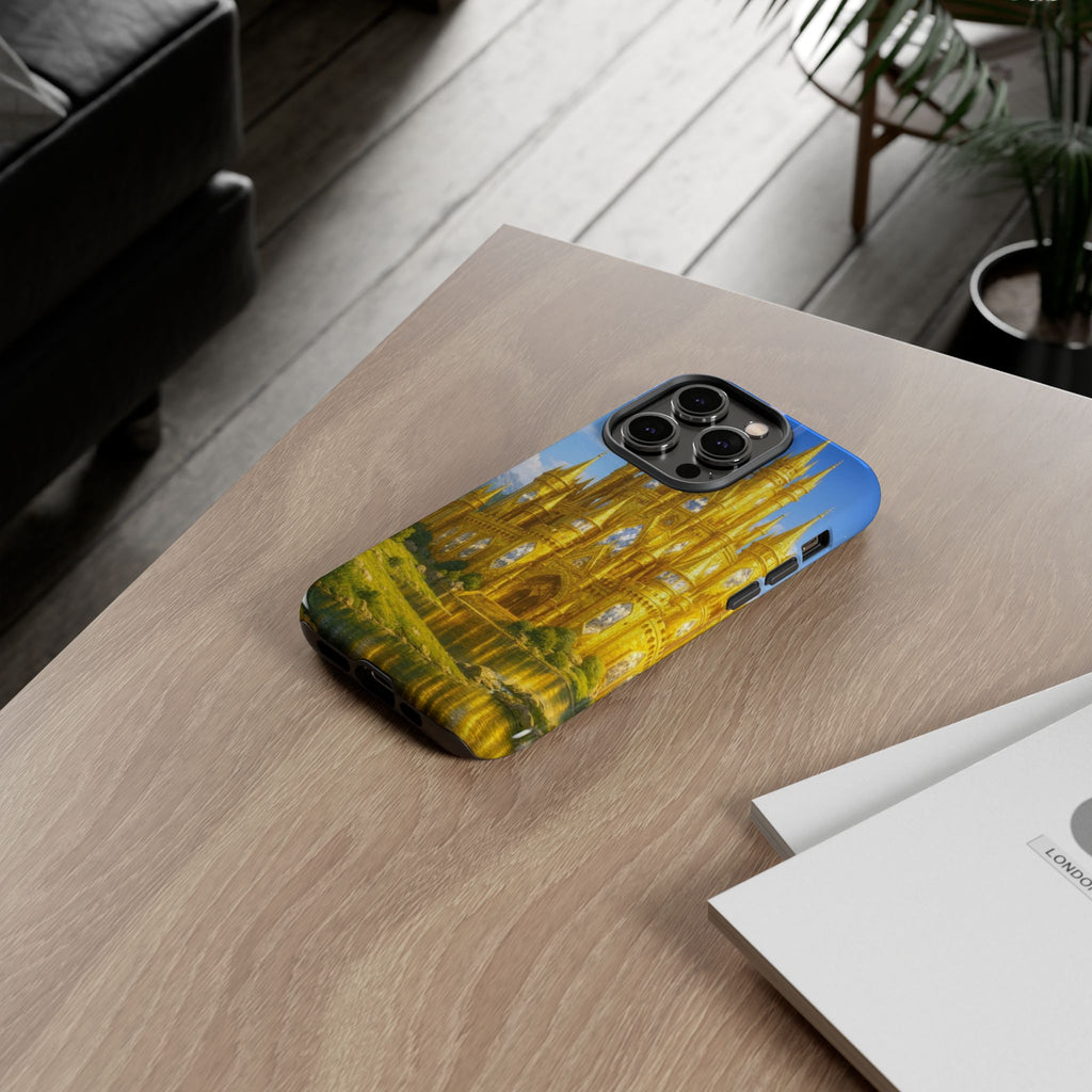 PRB Golden Castle iPhone Case | Fantasy Palace Phone Case by Printify