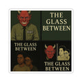 Power Runs Black PRB The Glass Between collage sticker | Demon, security guard, character art kiss-cut sticker by Printify