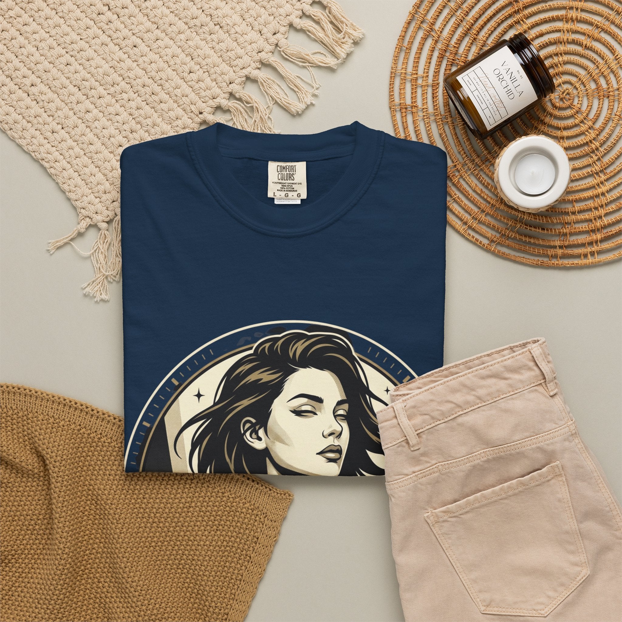 Power Runs Black Retro Space Captain Portrait T-Shirt — 'Fearless Commander' Graphic Tee by Power Runs Black
