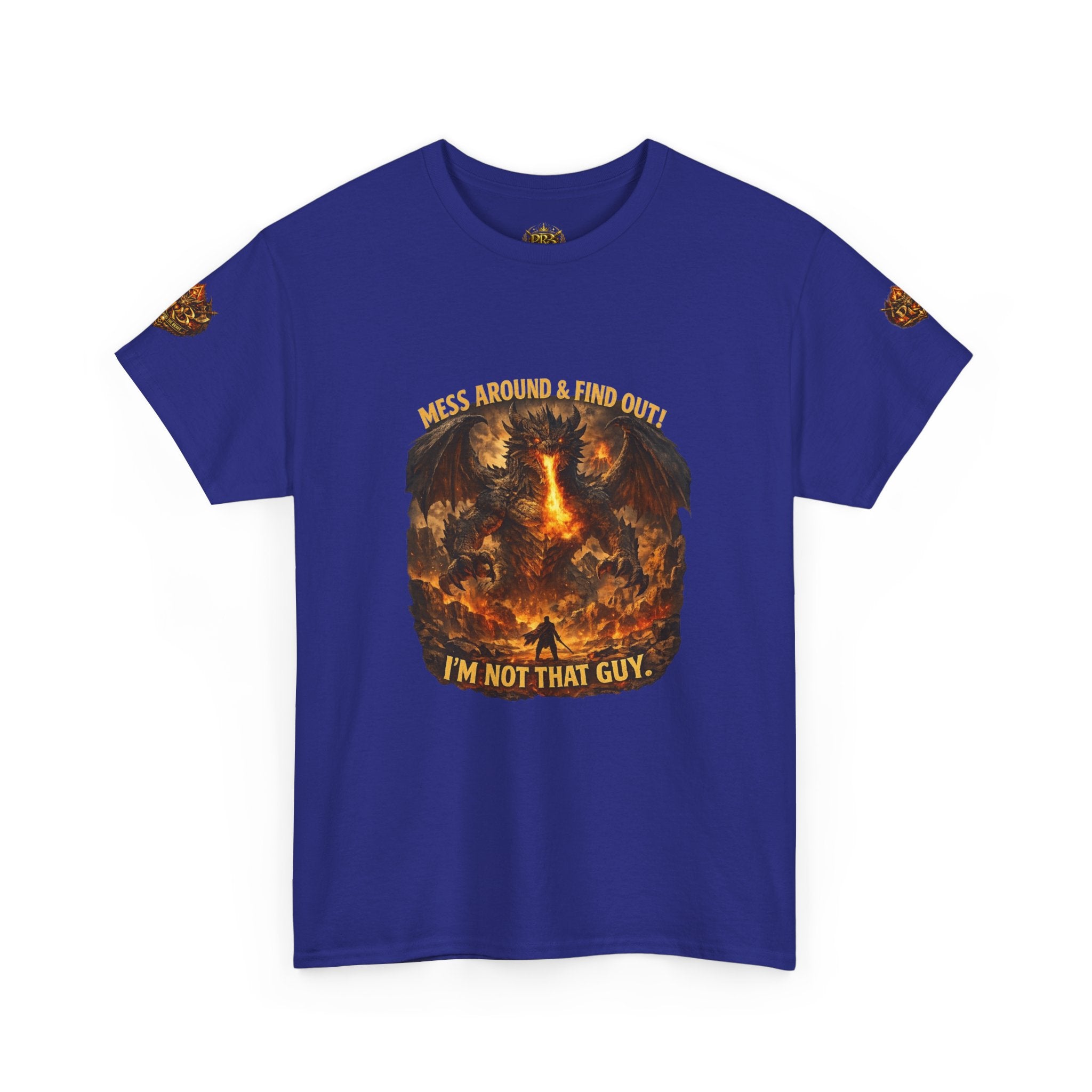 PRB Demonic Warrior Illustration Tee | "I'm Not That Guy" Graphic Shirt by Power Runs Black