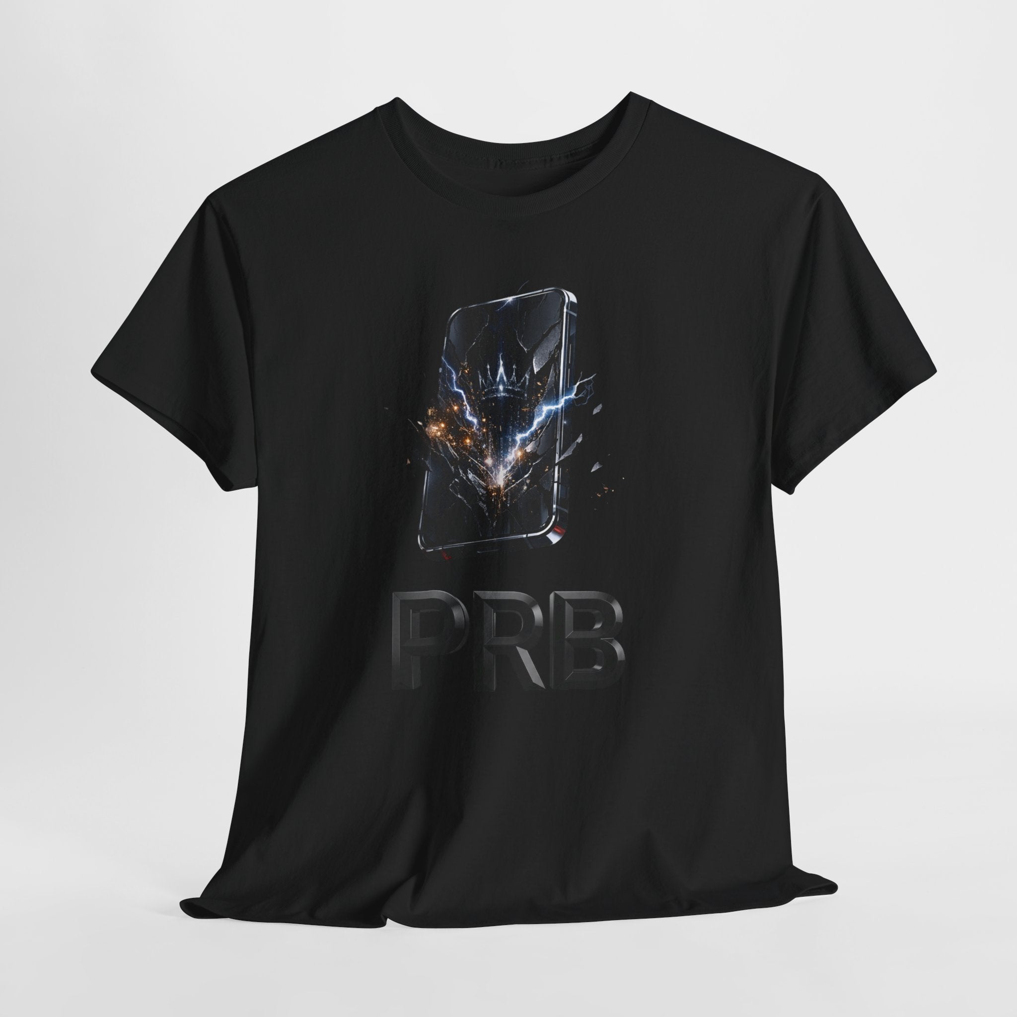 PRB Phone Smash Graphic Tee by Printify