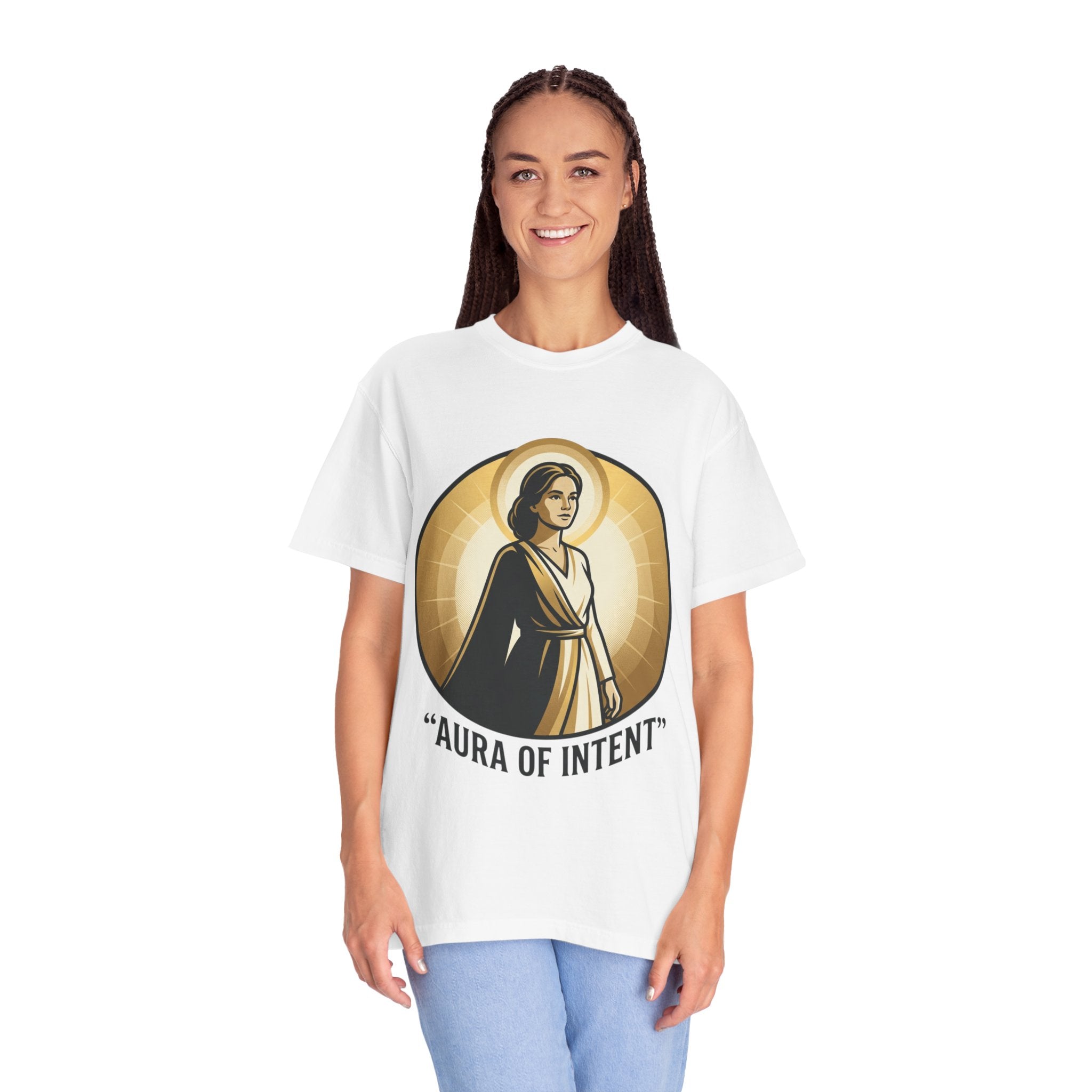 Power Runs Black Aura of Intent T-Shirt by Power Runs Black