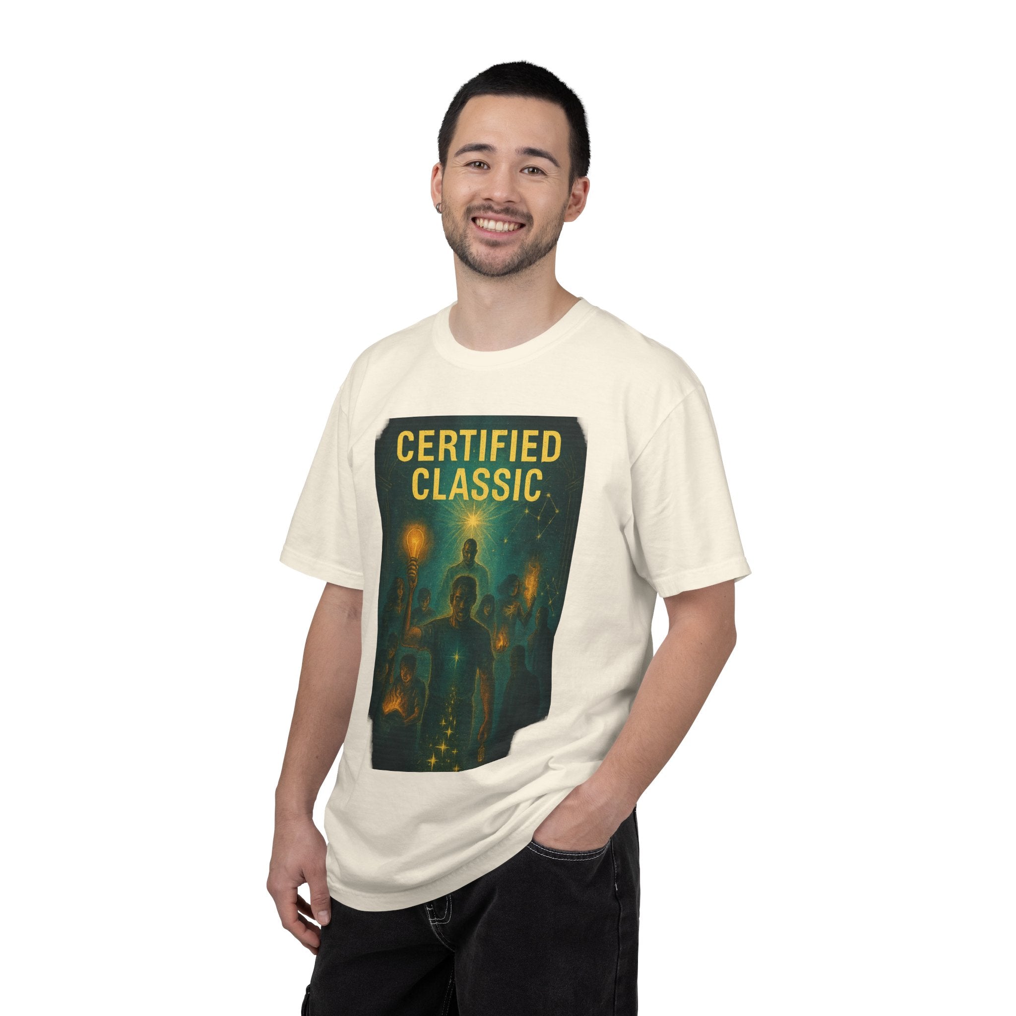 PRB Certified Classic T-Shirt — Vintage Lanterns Graphic Tee by Power Runs Black