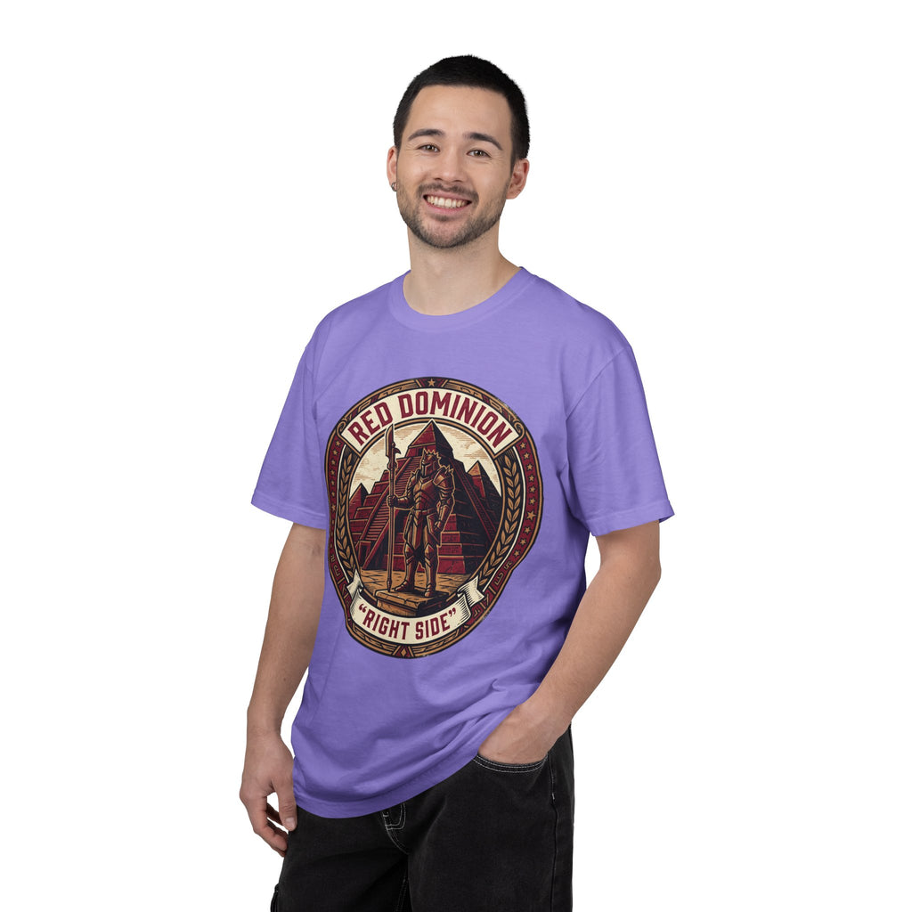 Power Runs Black PRB Red Dominion 'Right Side' Graphic T-Shirt by Power Runs Black