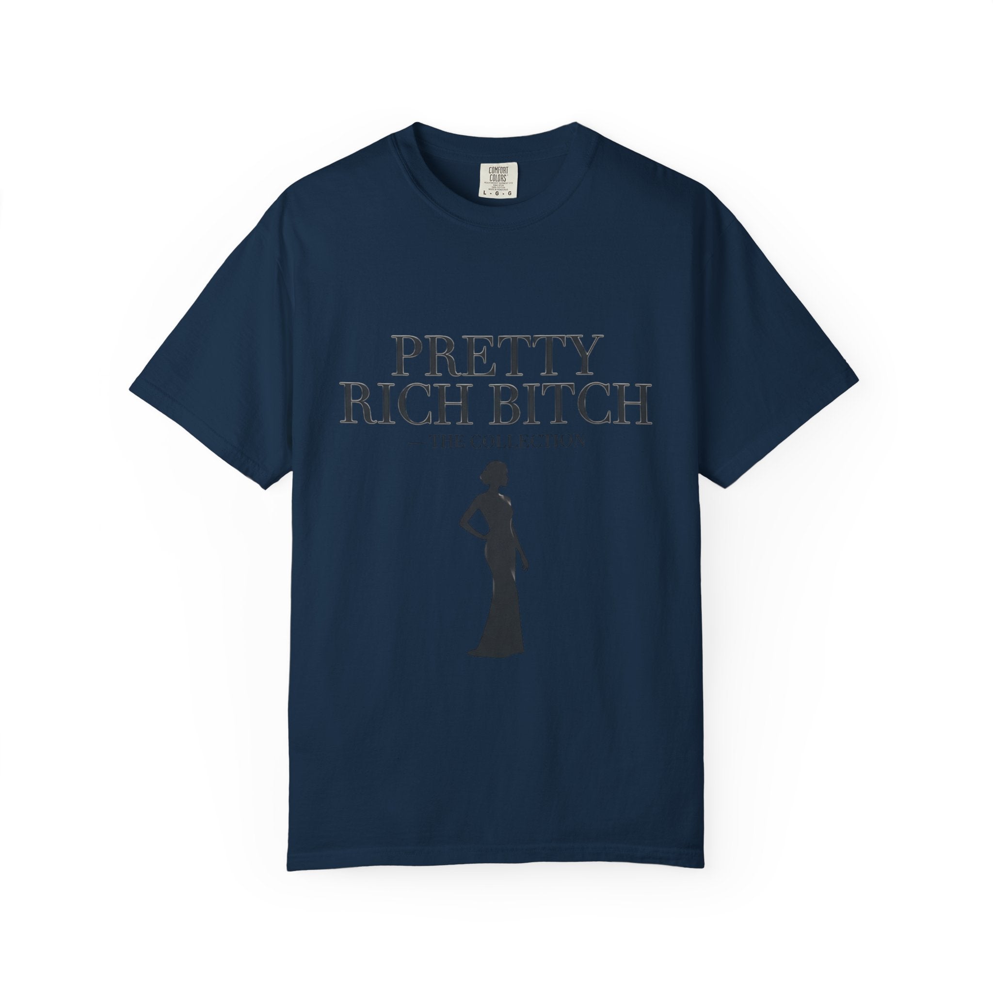 Pretty Rich Bitch The Collection by PRB Tee — Feminine Confidence Graphic T-Shirt by Power Runs Black