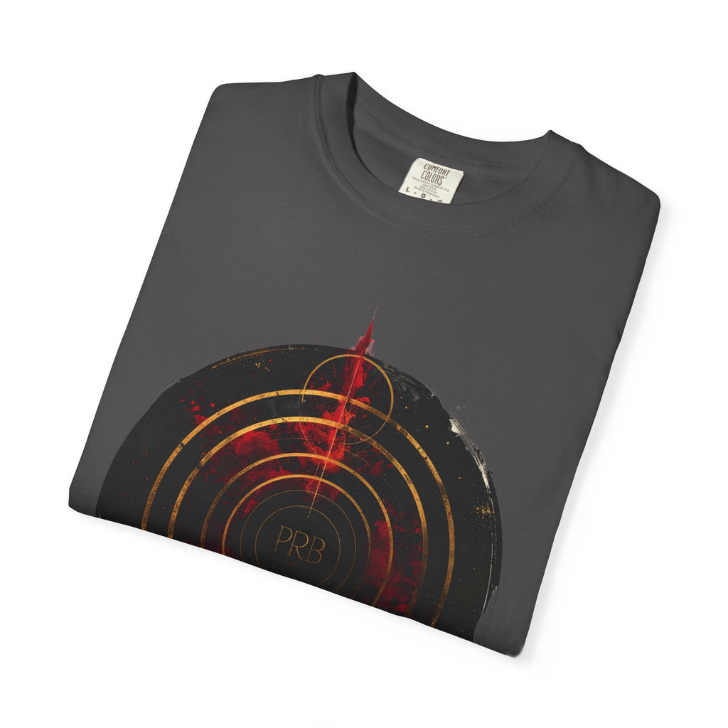 PRB Target Bullseye T-Shirt — Retro Circular Target Graphic Tee by Printify