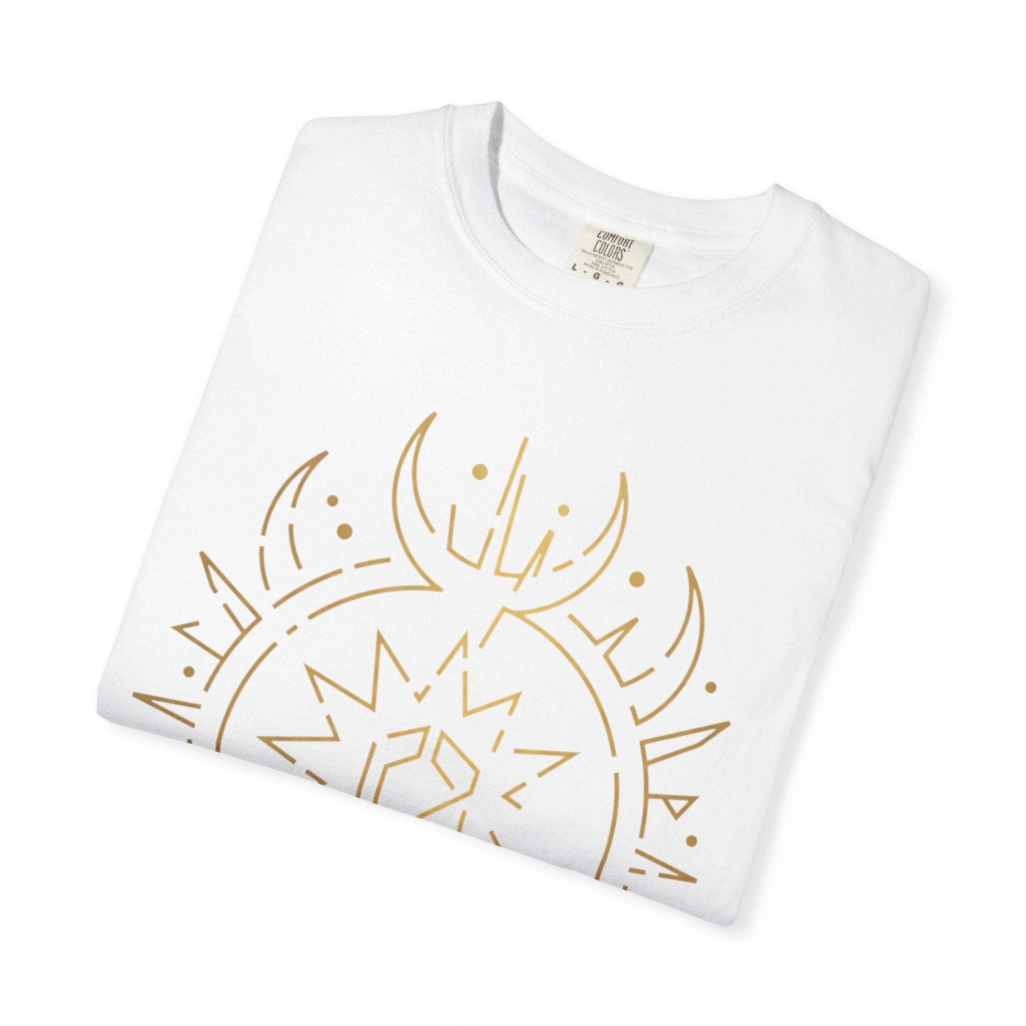 Power Runs Black PRB Cael Mór Symbol T-Shirt — ‘Nothing Connects’ Minimal Graphic Tee by Power Runs Black