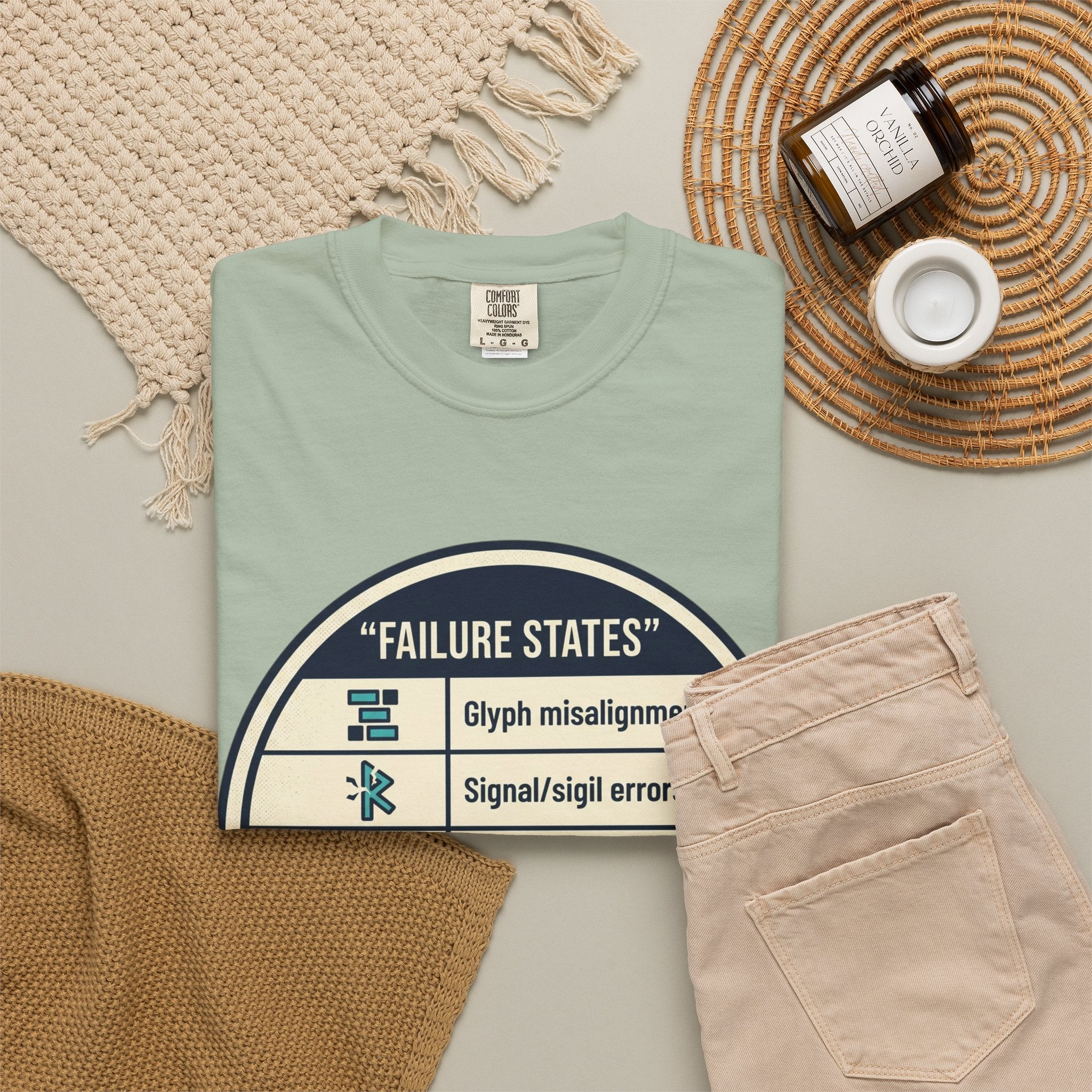 Power Runs Black PRB Failure States T-Shirt — Sci‑Fi Status Badge Graphic Tee by Printify