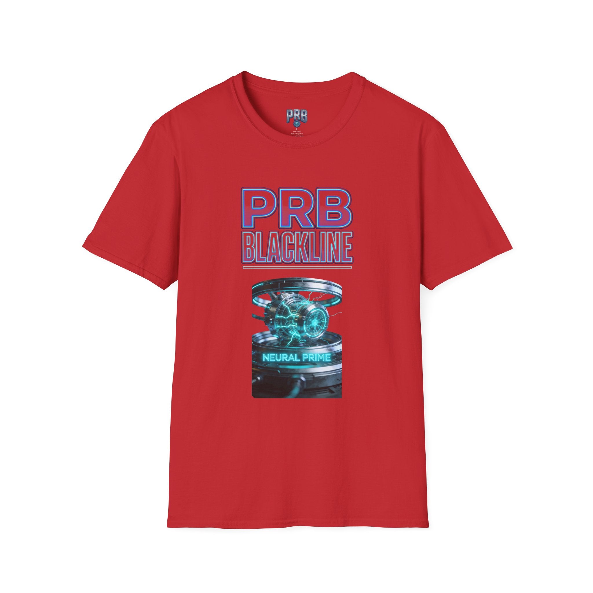 PRB Blackline Neural Prime Graphic T-Shirt by Power Runs Black