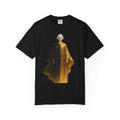 Power Runs Black PRB Twelfth Golden Cloak Figure T-Shirt | Surreal Angelic Portrait by Power Runs Black