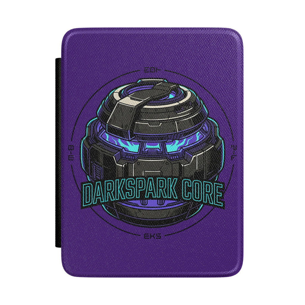 Power Runs Black PRB The Core Age Kindle Case — Darkspark Core Sci‑Fi Protective Cover (Purple) by Power Runs Black