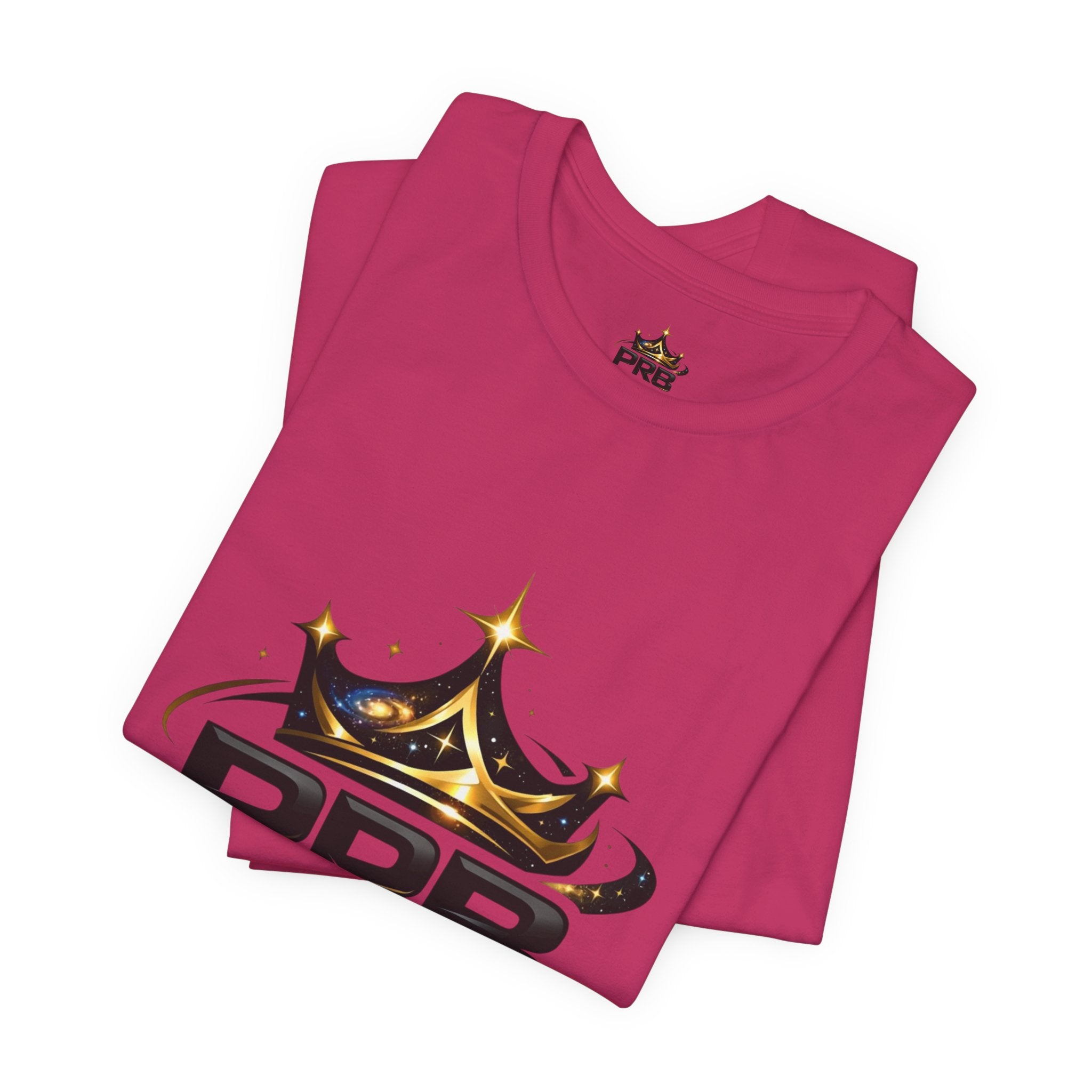 PRB Crown Tee — Graphic Logo T-Shirt by Power Runs Black