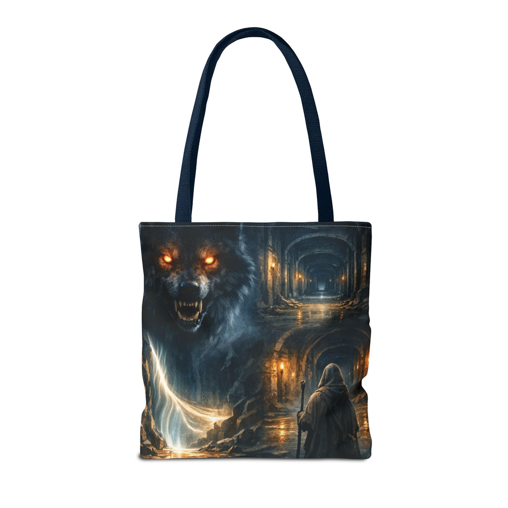 PRB The Echo Hounds Illustration Tote Bag | Gothic Horror Artwork by Power Runs Black