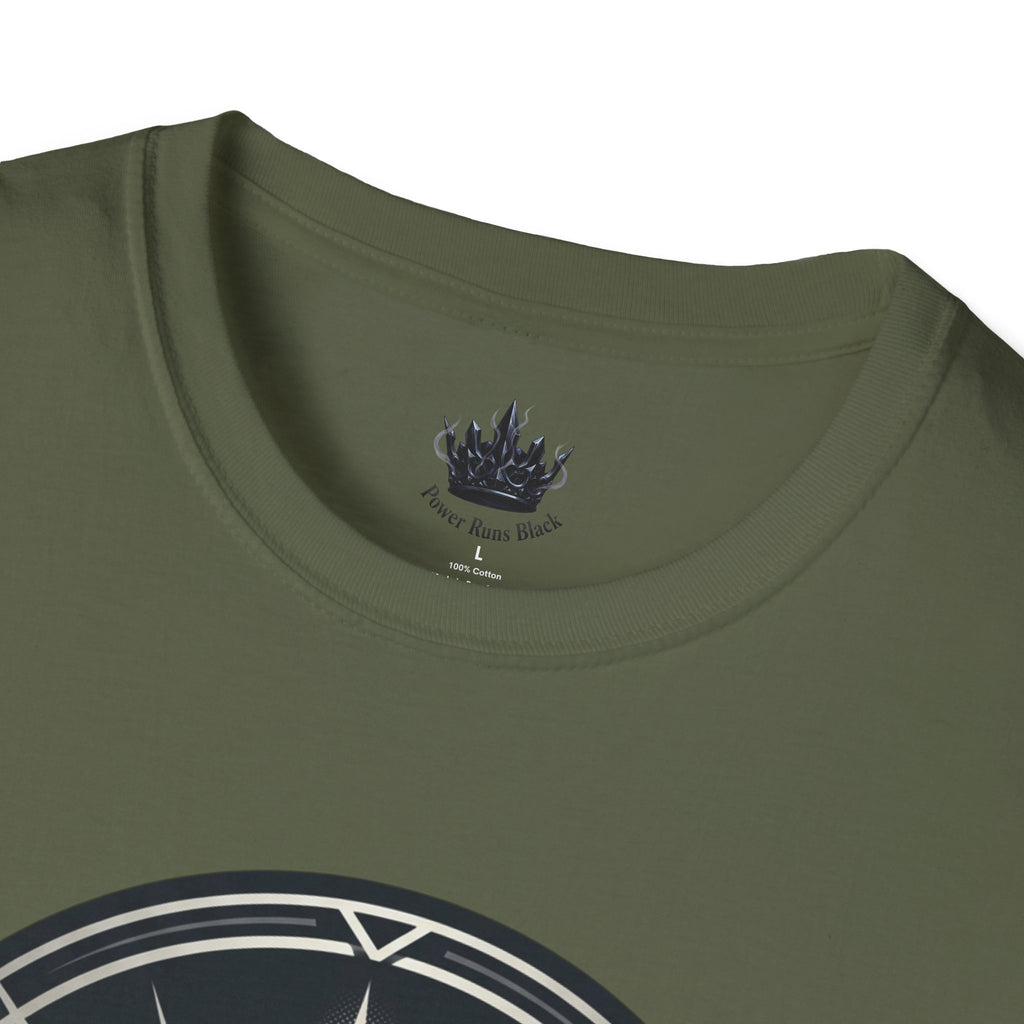 Power Runs Black PRB Crown Variant Graphic T-Shirt — The Crown Variant Emblem by Power Runs Black