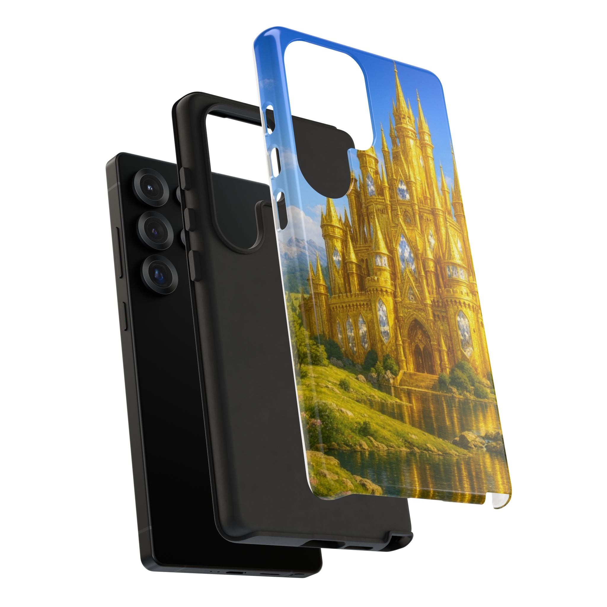 PRB Golden Castle iPhone Case | Fantasy Palace Phone Case by Printify
