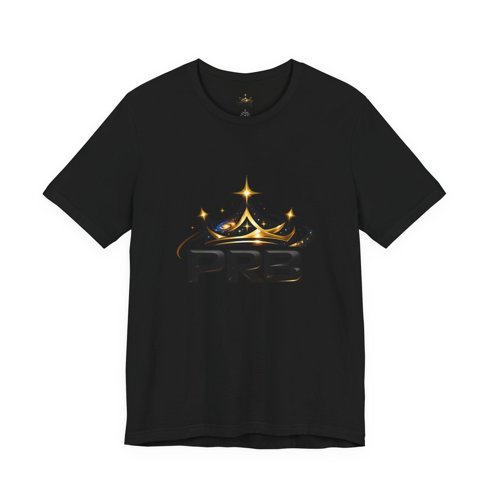 PRB Crown Tee — Graphic Logo T-Shirt by Power Runs Black