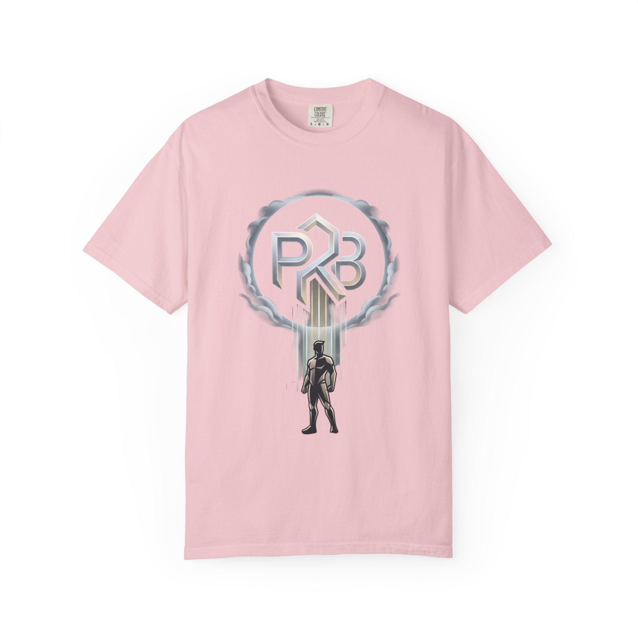PRB Warrior Emblem Graphic Tee | Vintage Logo Shirt for Gamers & Fantasy Fans by Printify