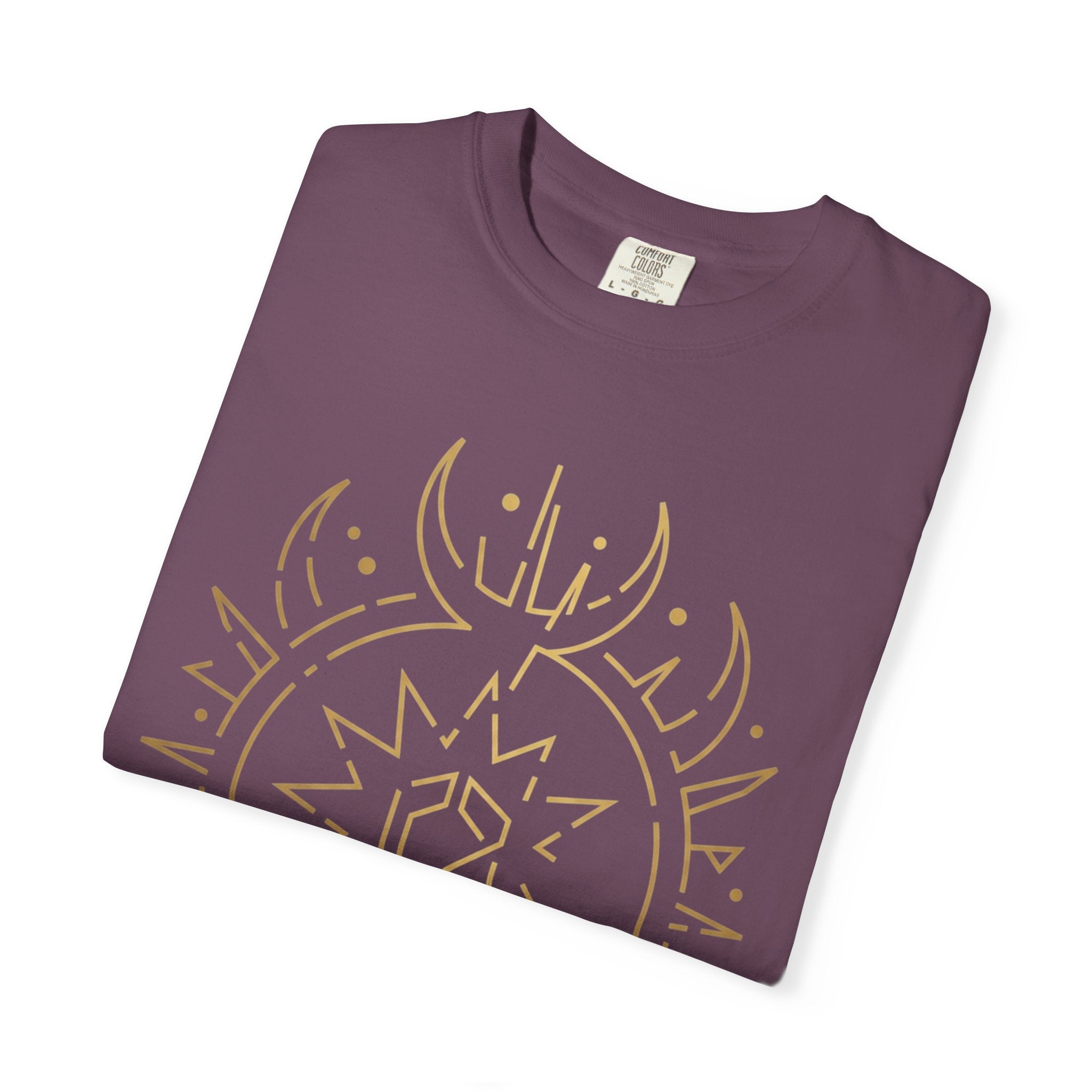 Power Runs Black PRB Cael Mór Symbol T-Shirt — ‘Nothing Connects’ Minimal Graphic Tee by Power Runs Black