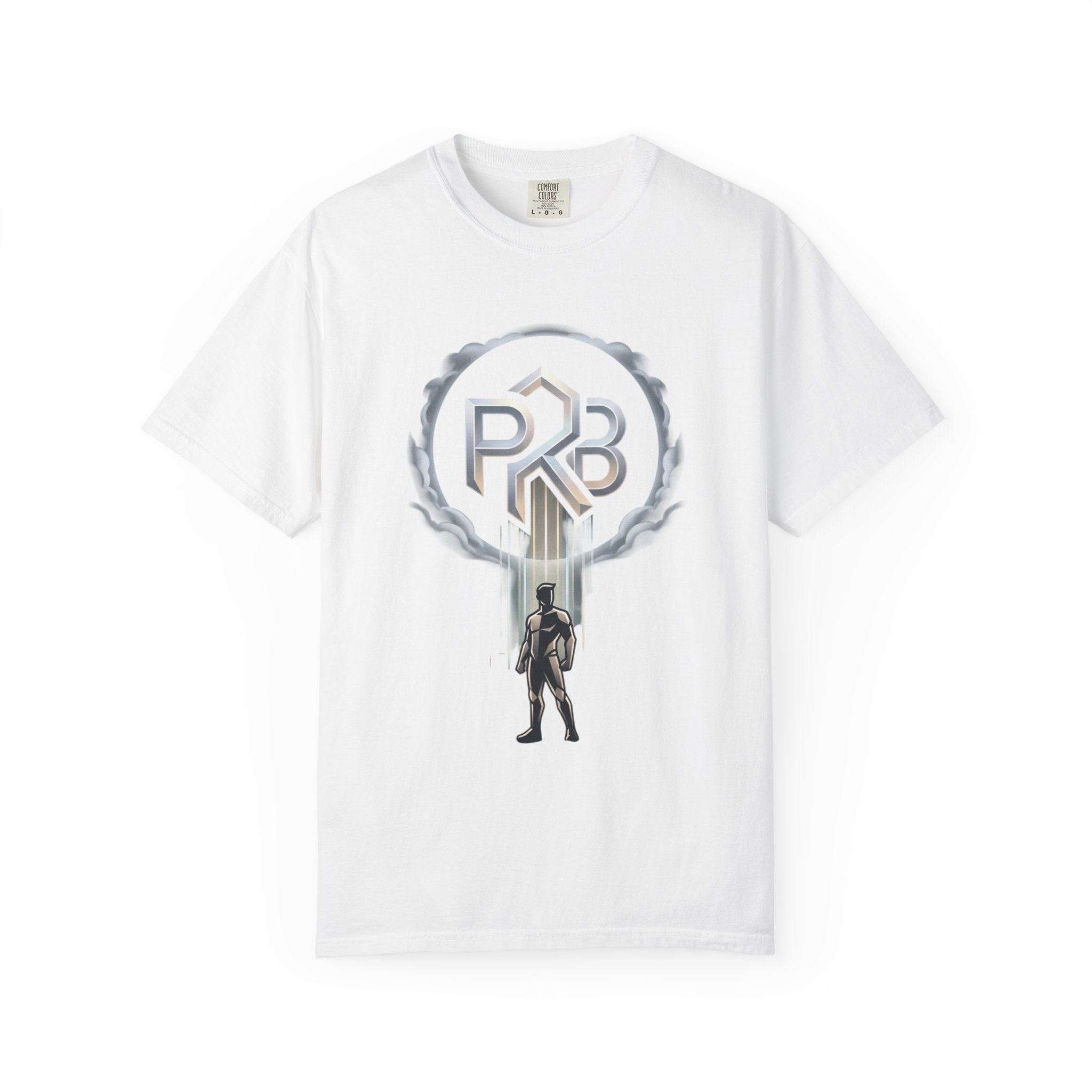 PRB Warrior Emblem Graphic Tee | Vintage Logo Shirt for Gamers & Fantasy Fans by Printify