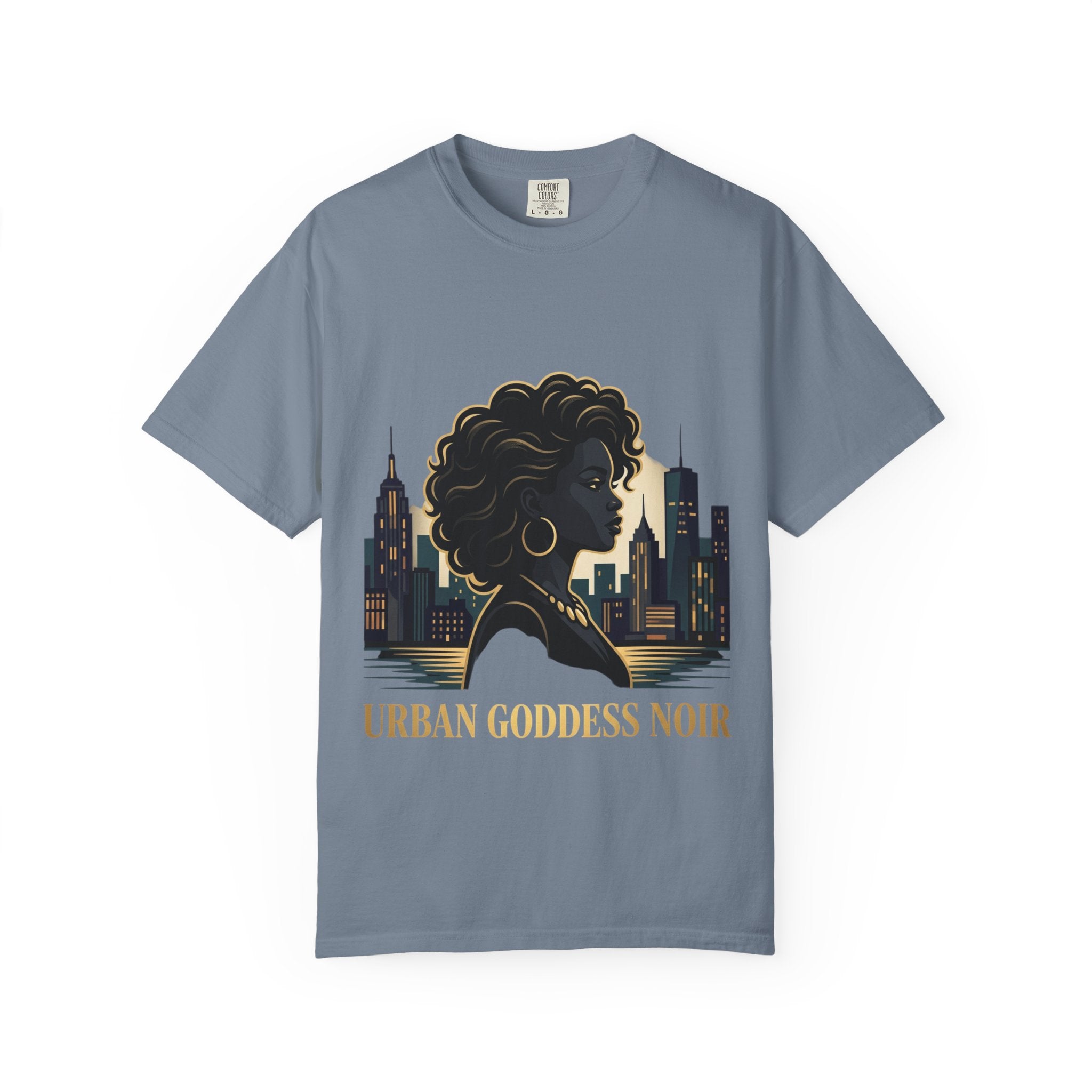 Pretty Rich Bitch The Collection by PRB Urban Goddess Noir T-Shirt — "Urban Goddess Noir" Graphic Tee by Power Runs Black