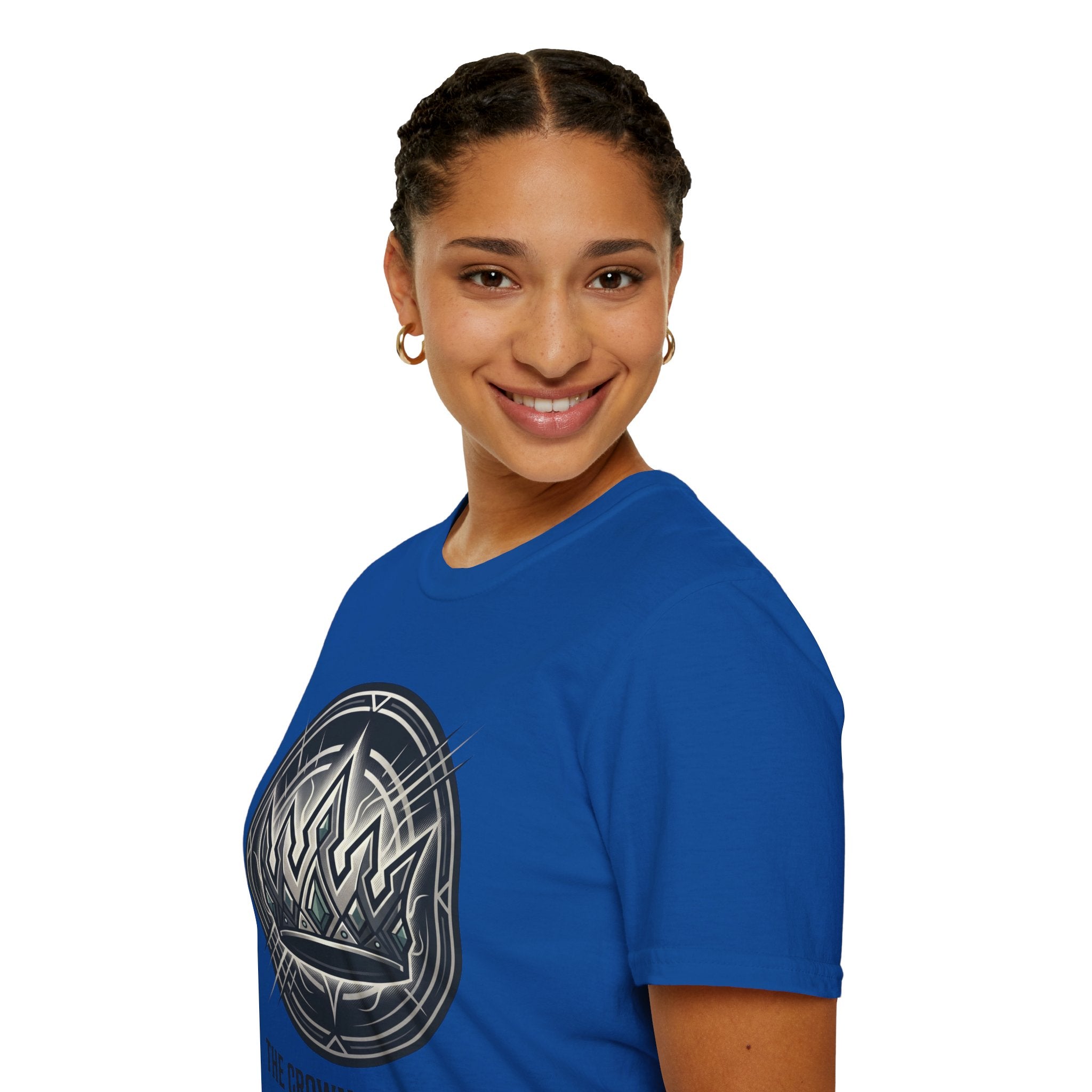 Power Runs Black PRB Crown Variant Graphic T-Shirt — The Crown Variant Emblem by Power Runs Black