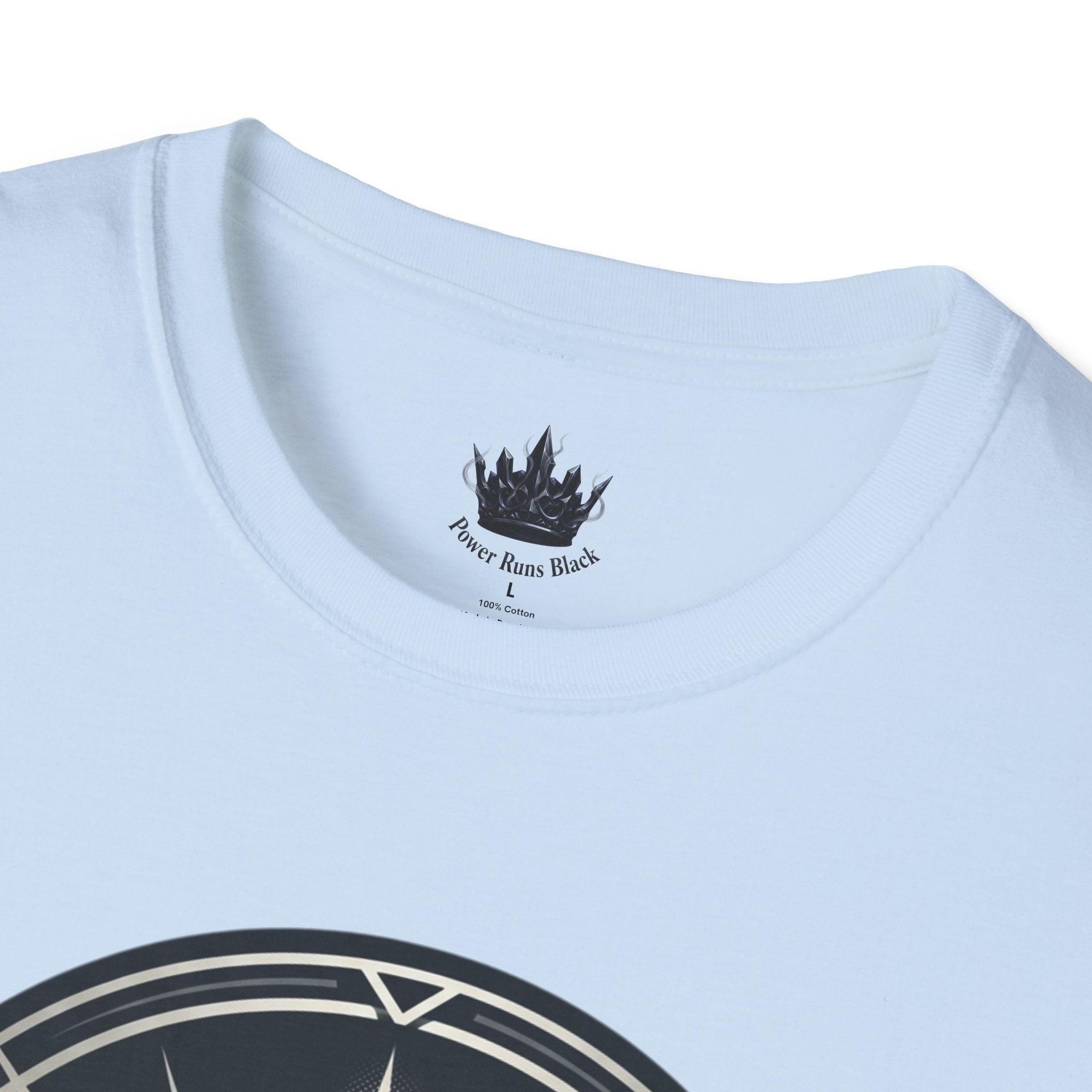 Power Runs Black PRB Crown Variant Graphic T-Shirt — The Crown Variant Emblem by Power Runs Black
