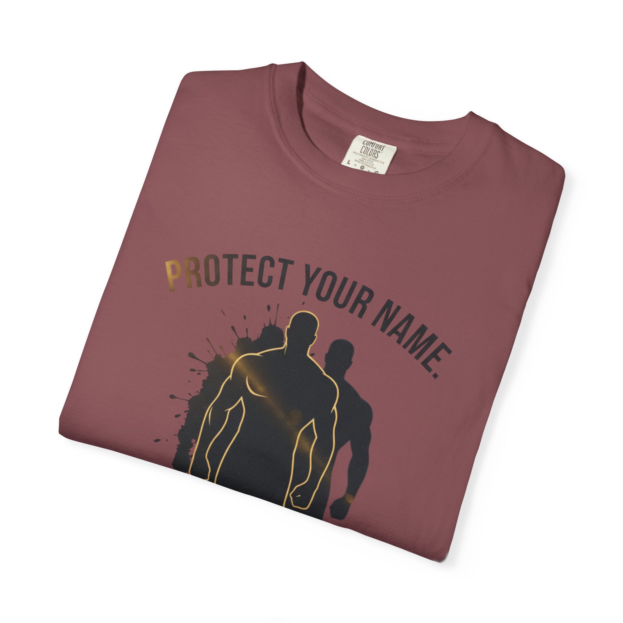 PRB Protect Your Name silhouette trio design T-Shirt | Loyalty is a Weapon graphic tee by Printify