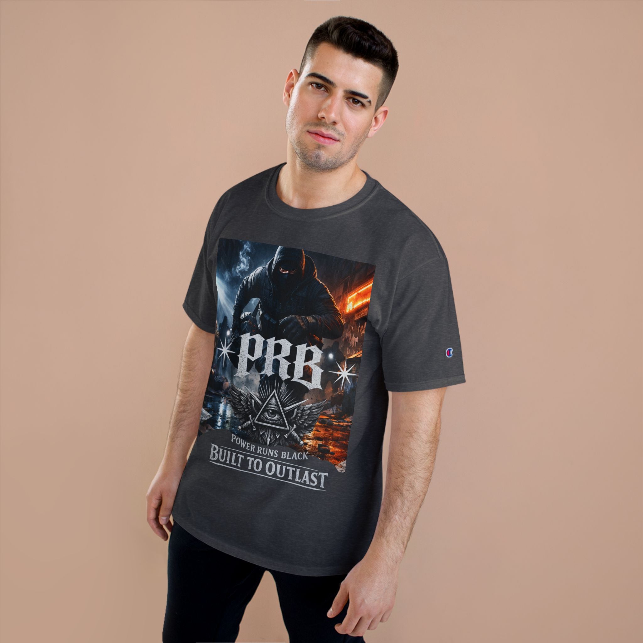 PRB 'Built to Outlast' Graphic Tee by Printify