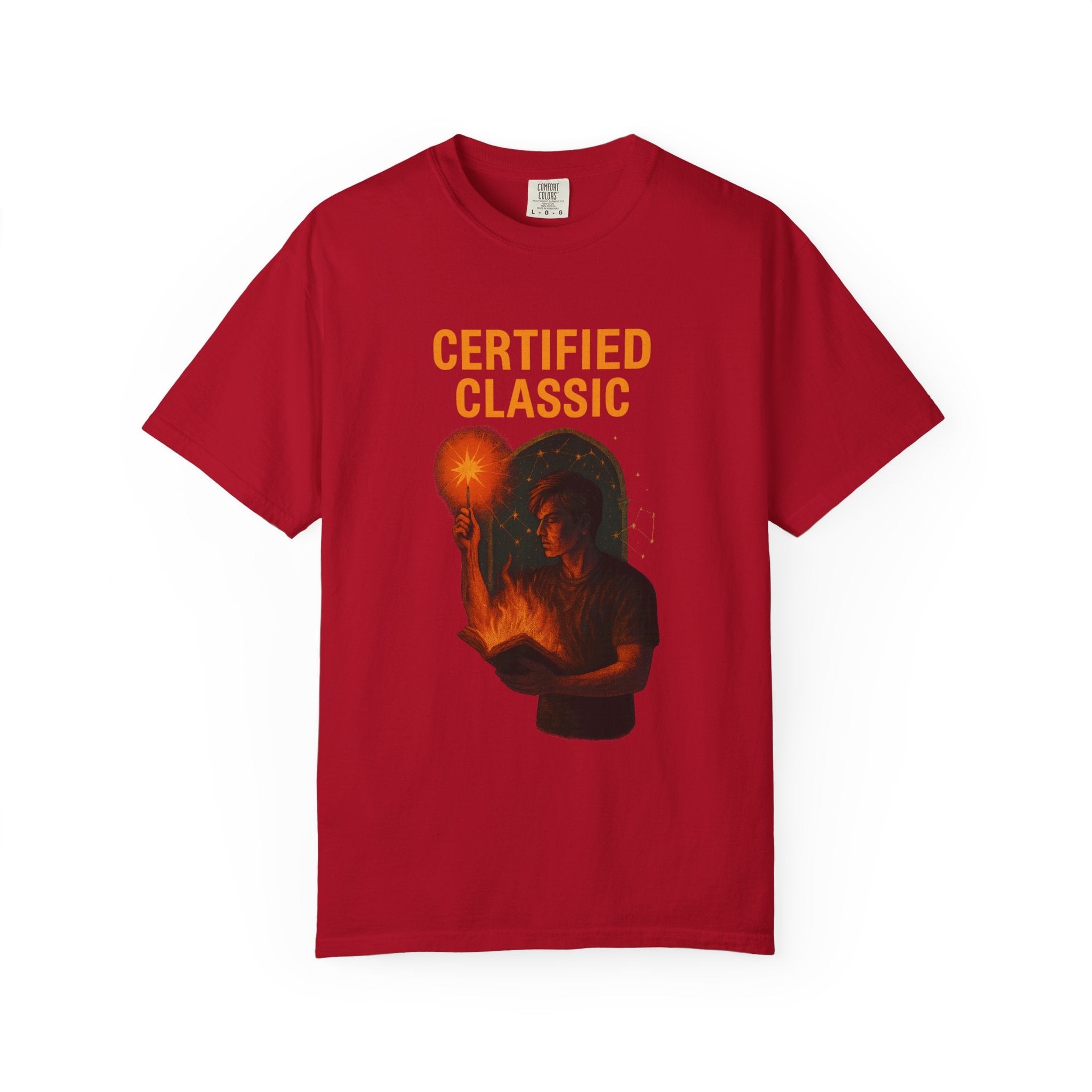 PRB Certified Classic head silhouette holding light bulb T-shirt | vintage inspired graphic tee by Power Runs Black