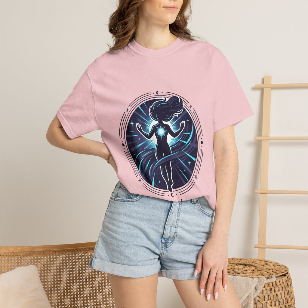 Power Runs Black PRB Ascension T-Shirt — Spiritual Energy Graphic Tee by Printify