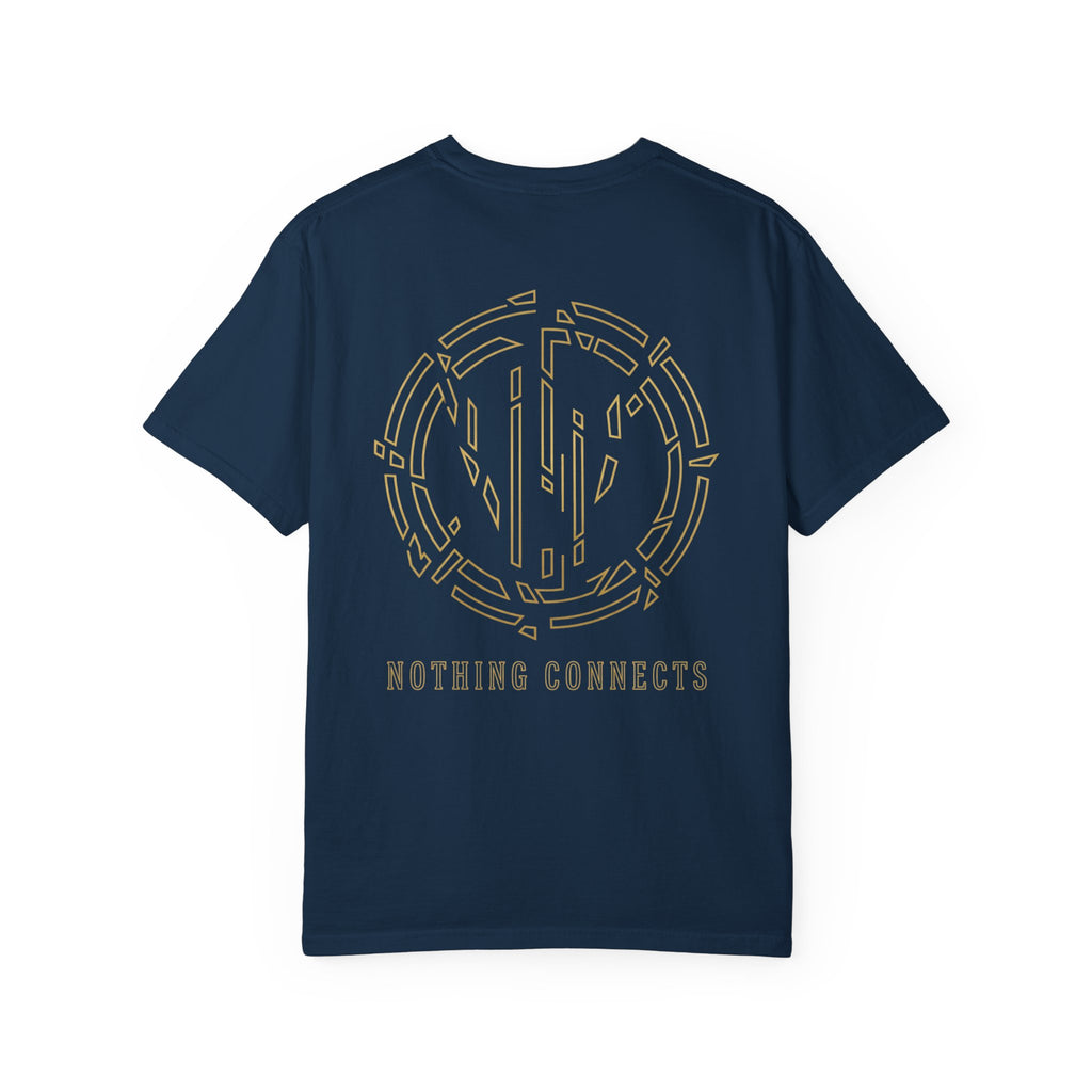 Power Runs Black PRB Cael Mór Symbol T-Shirt — ‘Nothing Connects’ Minimal Graphic Tee by Power Runs Black