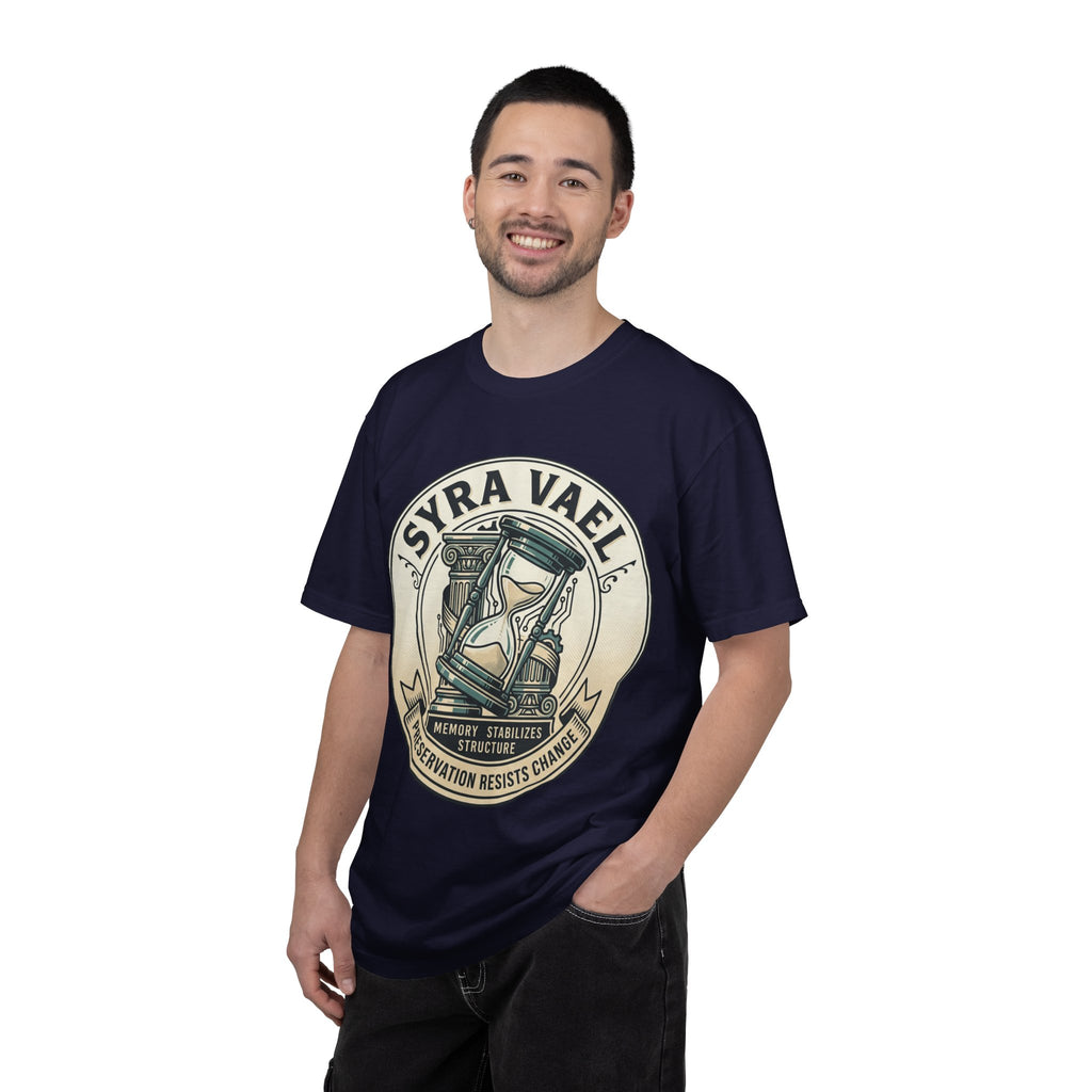 Power Runs Black PRB Syra Vael Hourglass Emblem T-Shirt by Printify
