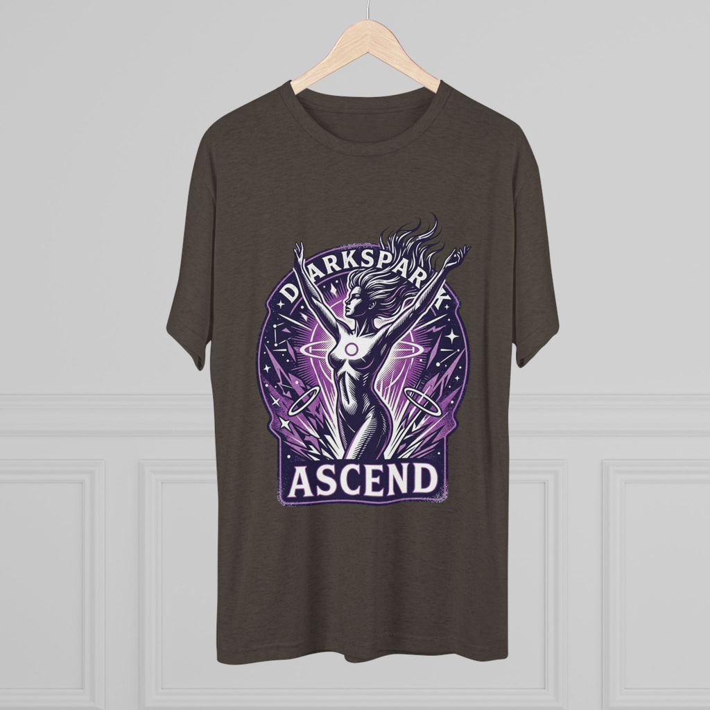 Power Runs Black PRB Ascend Space Goddess Tee — "Parkspark Ascend" Retro Sci‑Fi Graphic T-Shirt by Power Runs Black