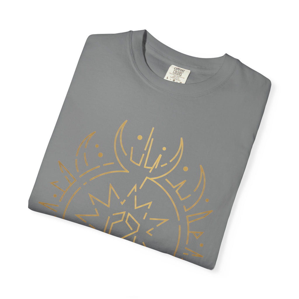 Power Runs Black PRB Cael Mór Symbol T-Shirt — ‘Nothing Connects’ Minimal Graphic Tee by Power Runs Black